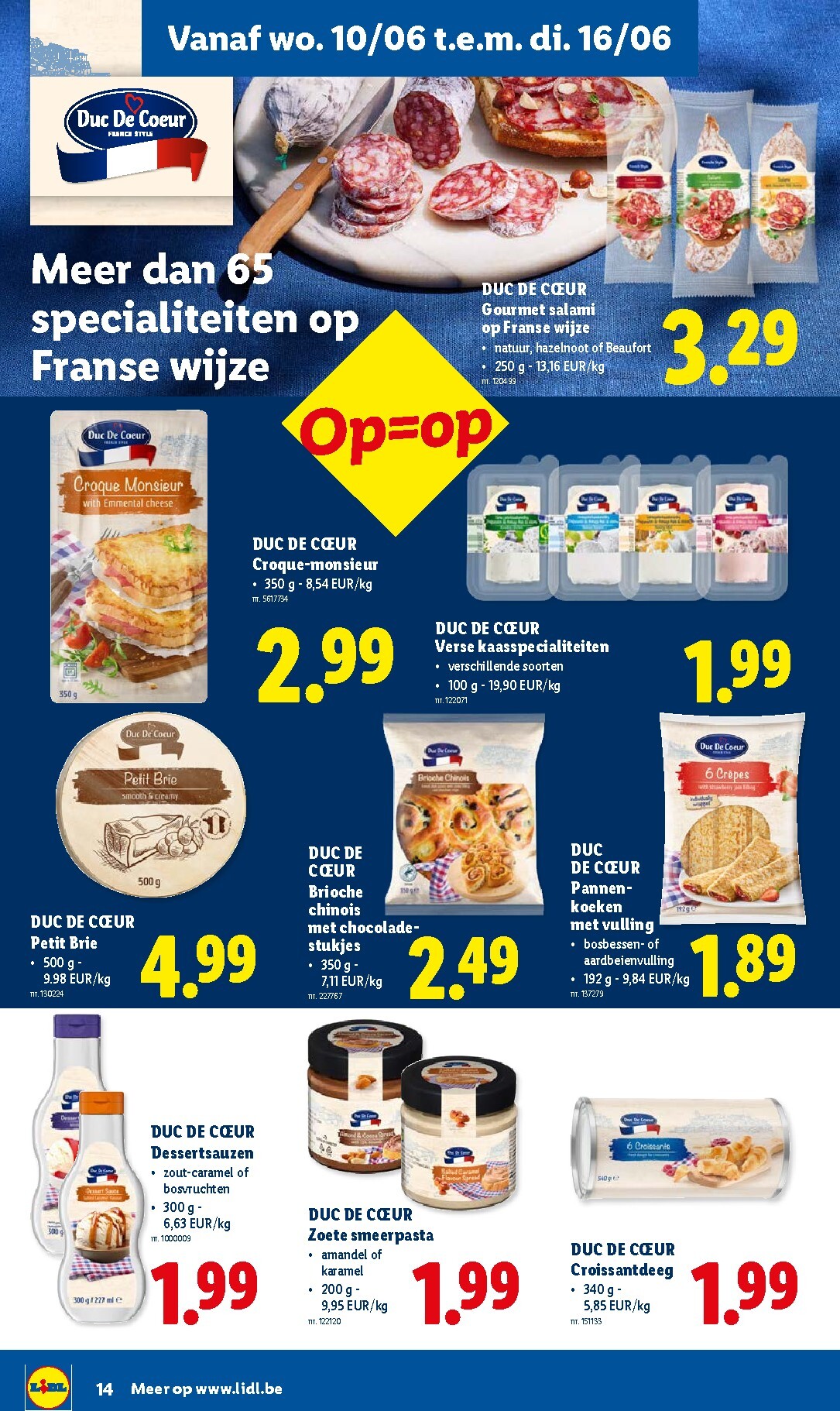 lidl - Lidl folder voor volgende week van maandag 08/06/2026 tot zaterdag 13/06/2026 - page: 14