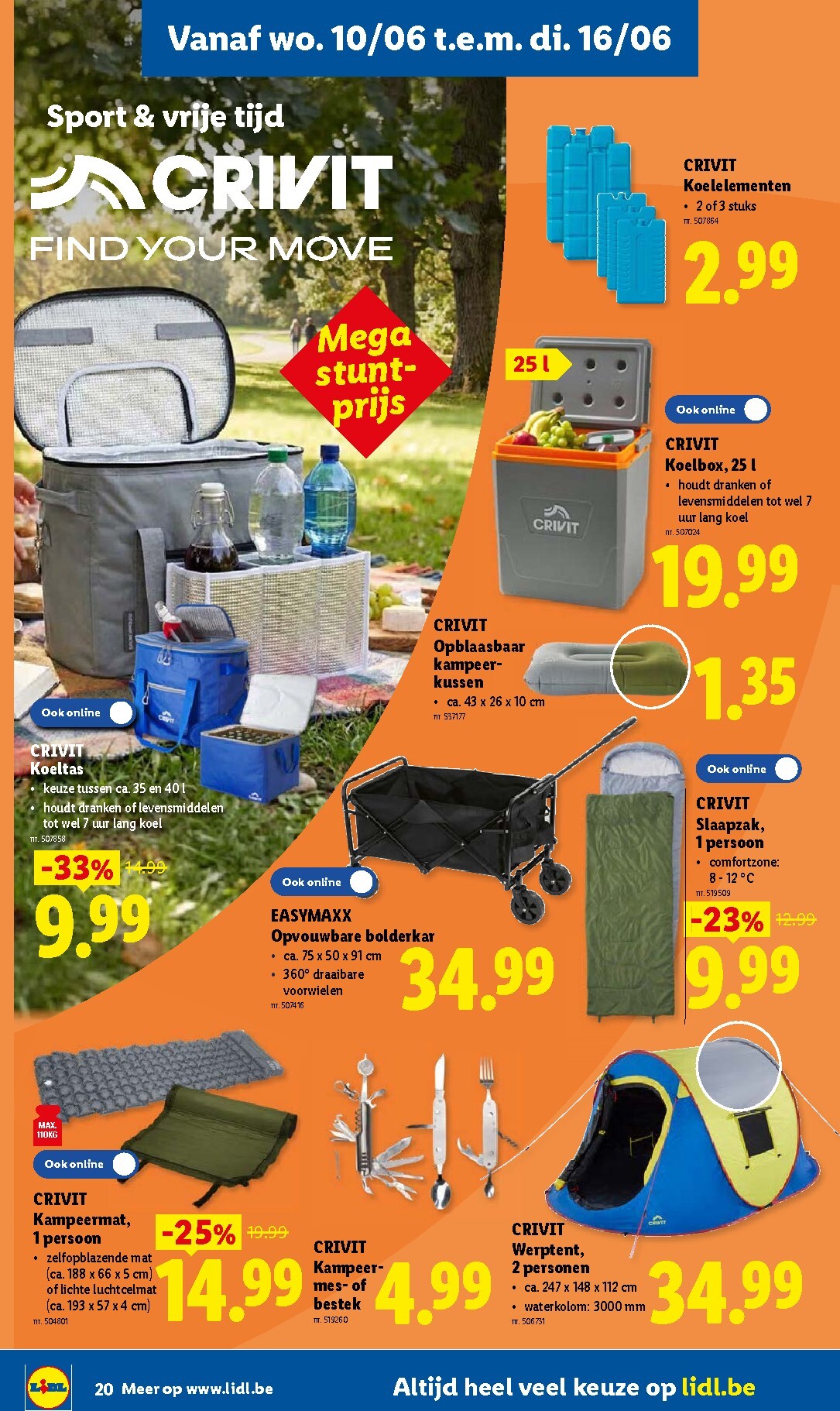 lidl - Lidl folder voor volgende week van maandag 08/06/2026 tot zaterdag 13/06/2026 - page: 20