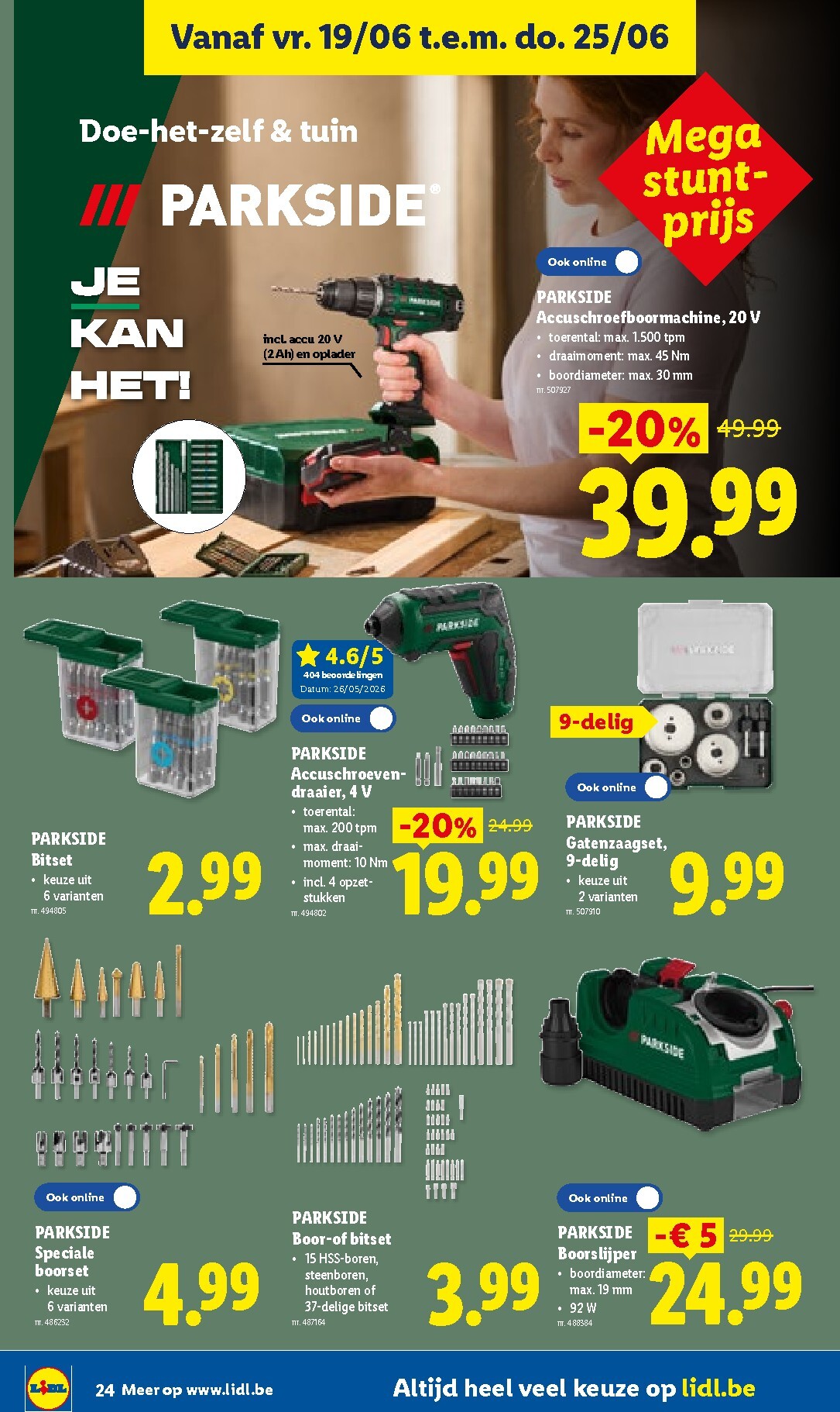 lidl - Lidl folder voor volgende week van maandag 15/06/2026 tot zaterdag 20/06/2026 - page: 24