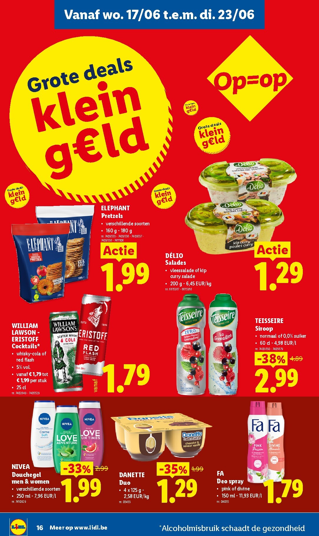 lidl - Lidl folder voor volgende week van maandag 15/06/2026 tot zaterdag 20/06/2026 - page: 16