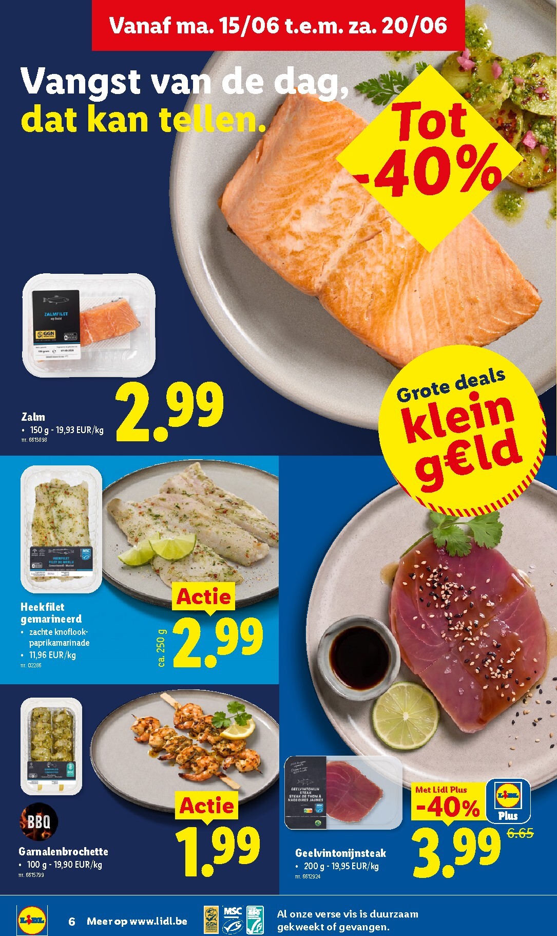 lidl - Lidl folder voor volgende week van maandag 15/06/2026 tot zaterdag 20/06/2026 - page: 6