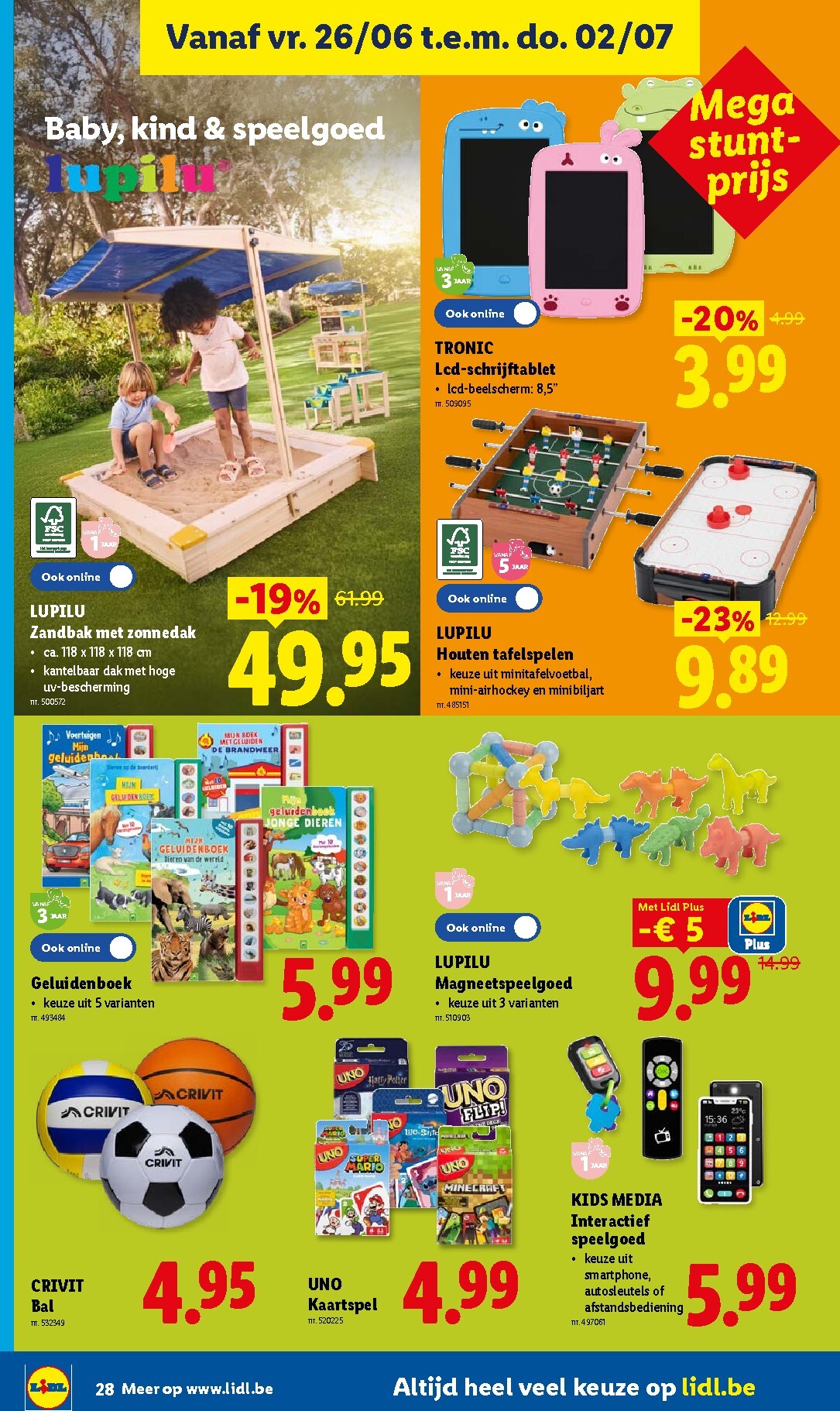 lidl - Lidl folder voor volgende week van maandag 22/06/2026 tot zaterdag 27/06/2026 - page: 28