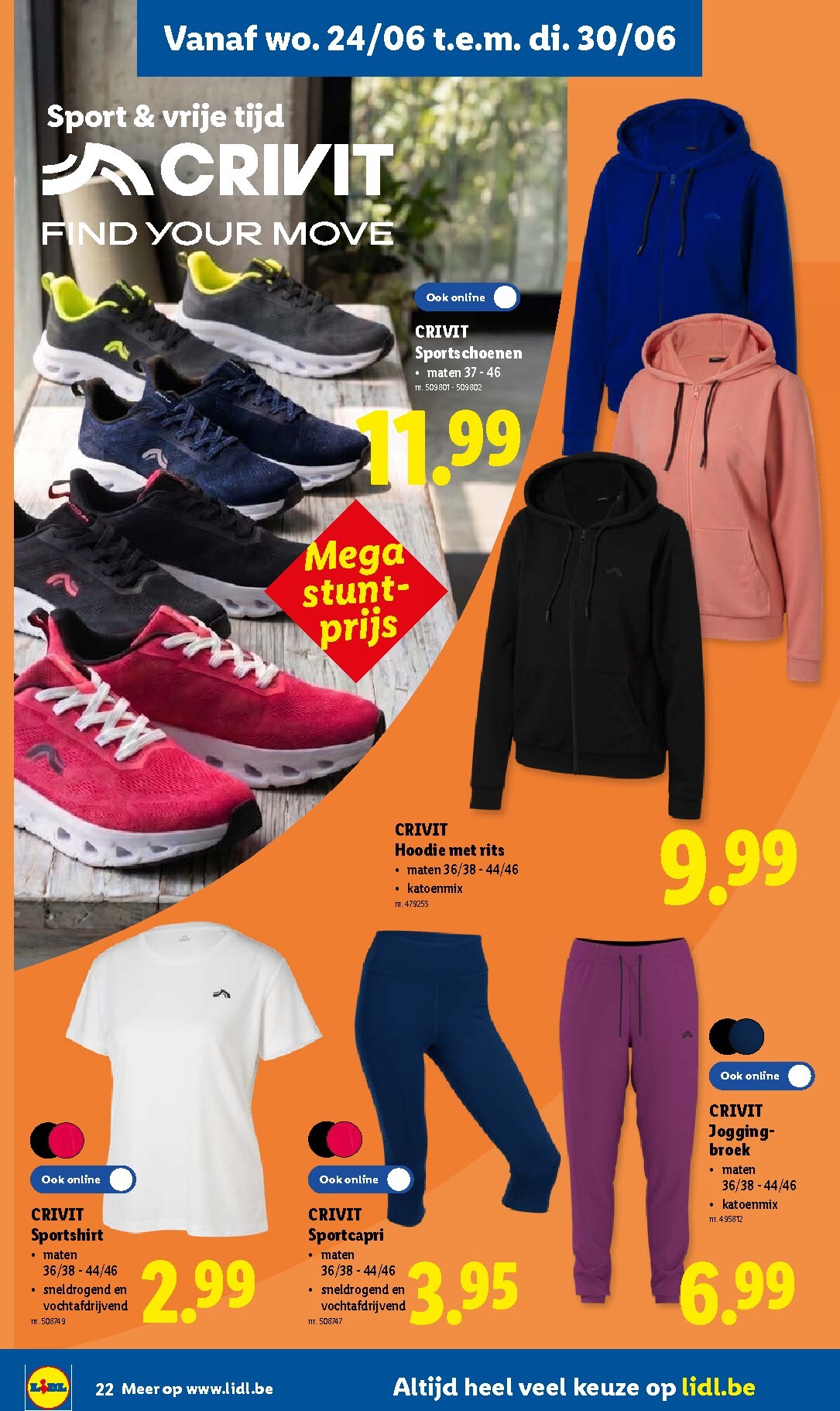 lidl - Lidl folder voor volgende week van maandag 22/06/2026 tot zaterdag 27/06/2026 - page: 22