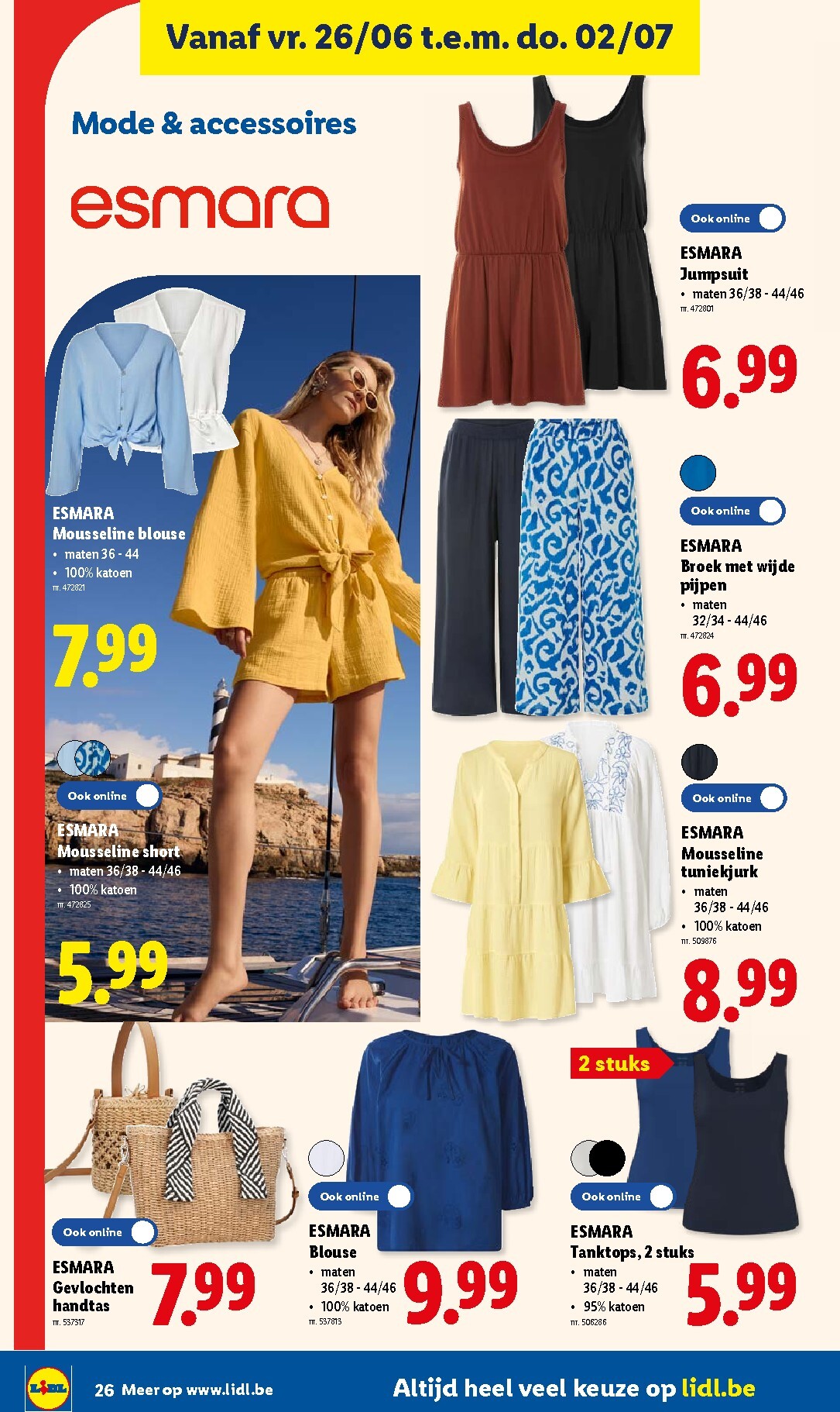 lidl - Lidl folder voor volgende week van maandag 22/06/2026 tot zaterdag 27/06/2026 - page: 26