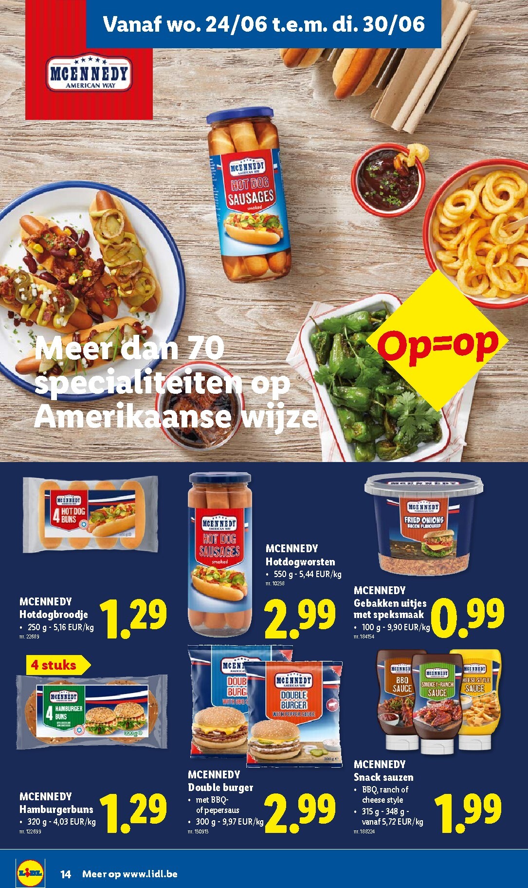 lidl - Lidl folder voor volgende week van maandag 22/06/2026 tot zaterdag 27/06/2026 - page: 14