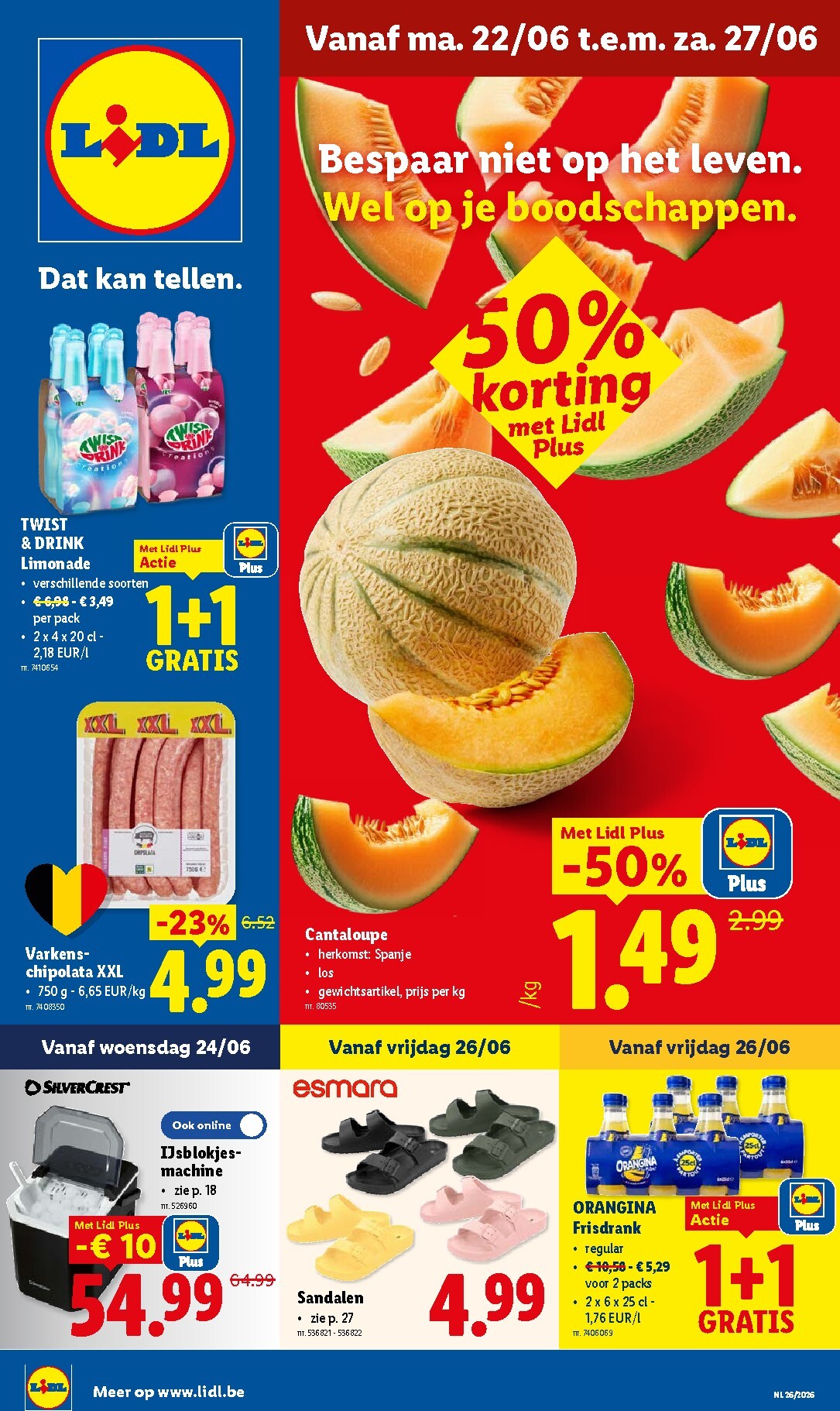 lidl - Lidl folder voor volgende week van maandag 22/06/2026 tot zaterdag 27/06/2026 - page: 1
