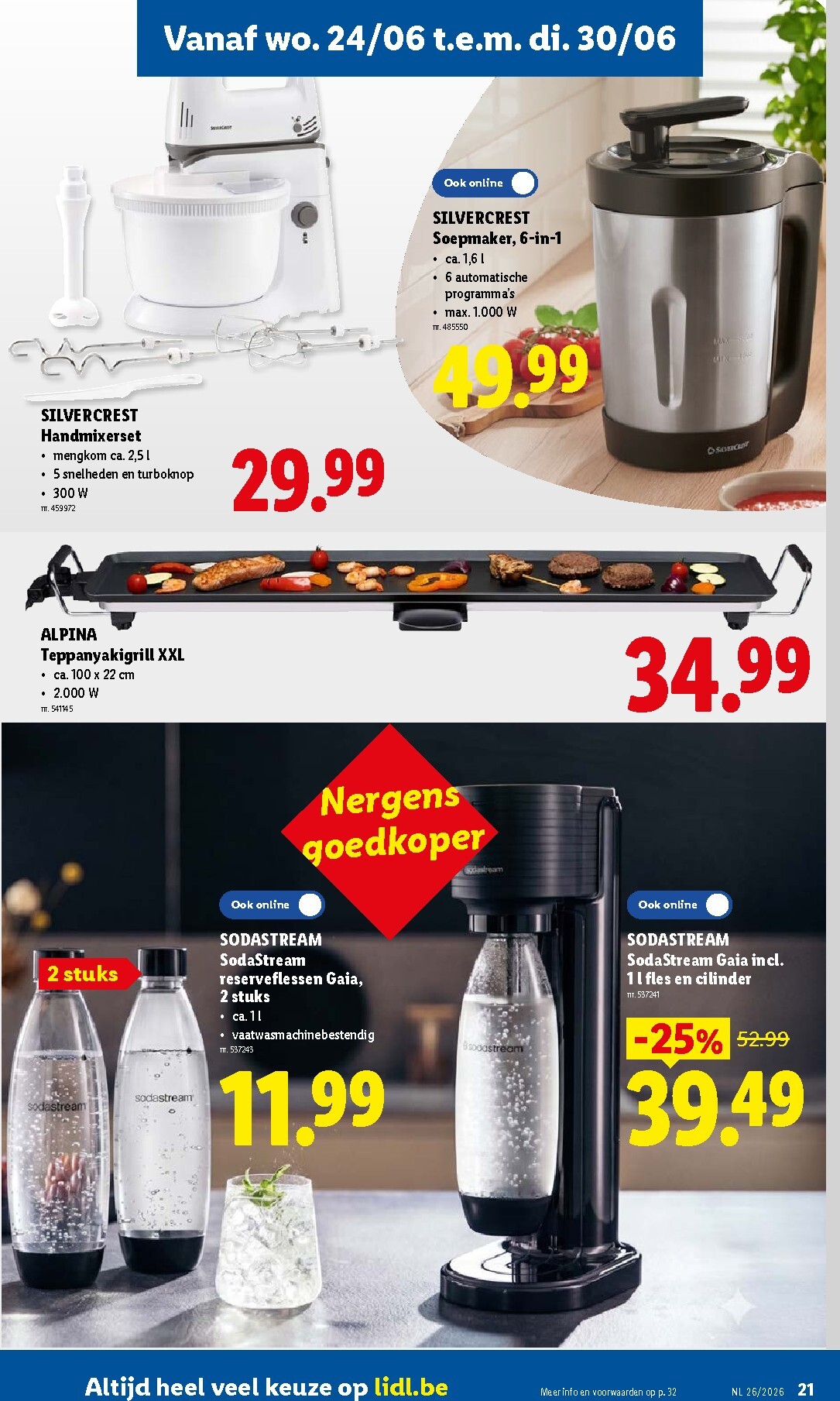 lidl - Lidl folder voor volgende week van maandag 22/06/2026 tot zaterdag 27/06/2026 - page: 21