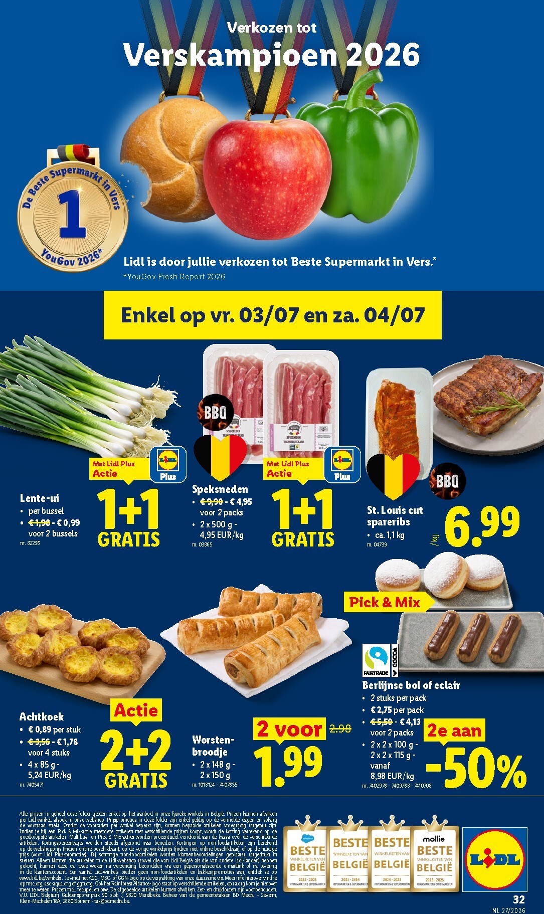 lidl - Lidl - FOLDER folder voor volgende week van maandag 29/06/2026 tot zaterdag 04/07/2026 - page: 32