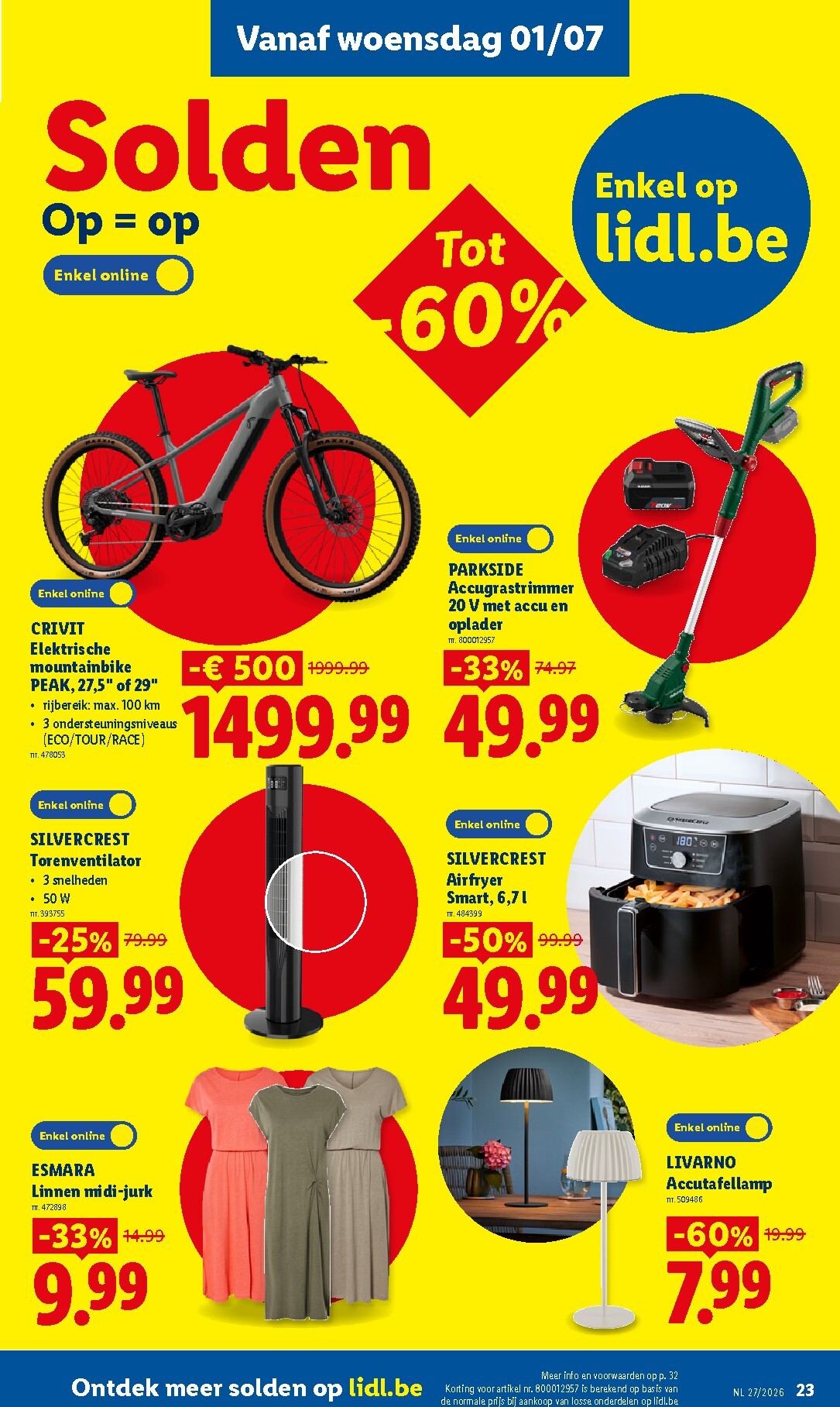 lidl - Lidl - FOLDER folder voor volgende week van maandag 29/06/2026 tot zaterdag 04/07/2026 - page: 23