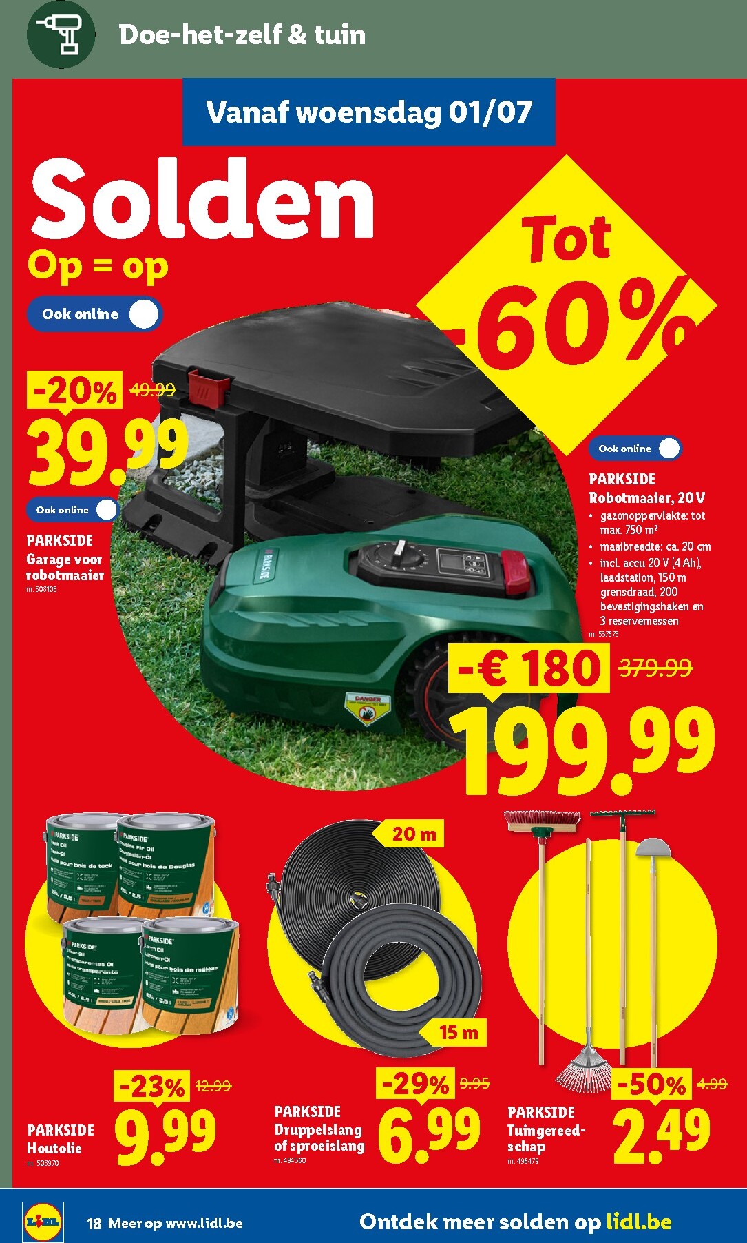 lidl - Lidl - FOLDER folder voor volgende week van maandag 29/06/2026 tot zaterdag 04/07/2026 - page: 18
