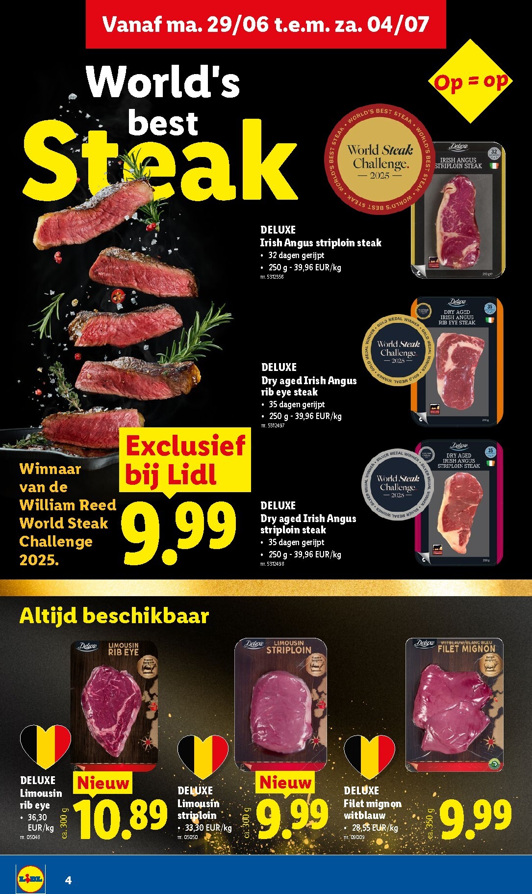 lidl - Lidl - FOLDER folder voor volgende week van maandag 29/06/2026 tot zaterdag 04/07/2026 - page: 4