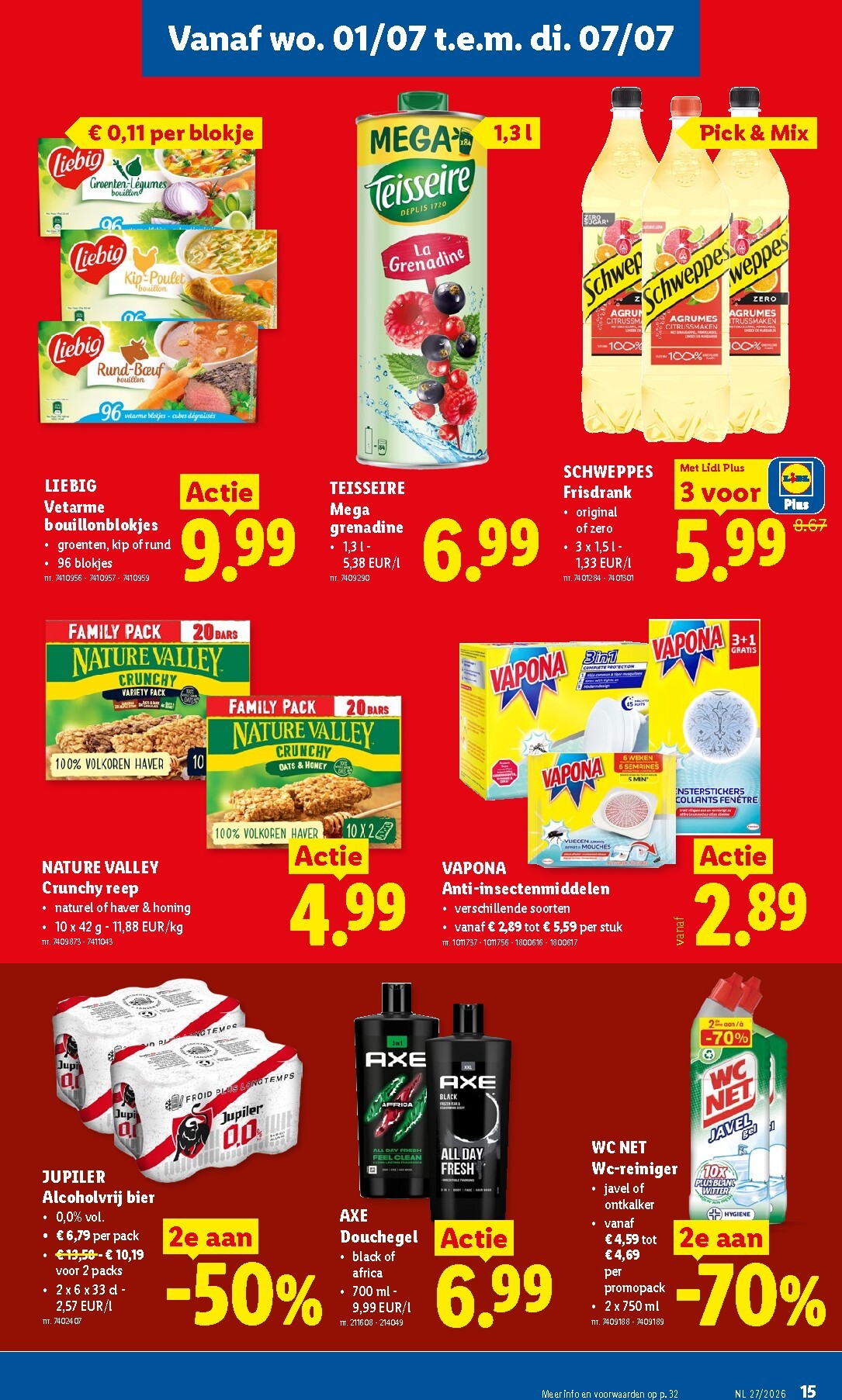 lidl - Lidl - FOLDER folder voor volgende week van maandag 29/06/2026 tot zaterdag 04/07/2026 - page: 15