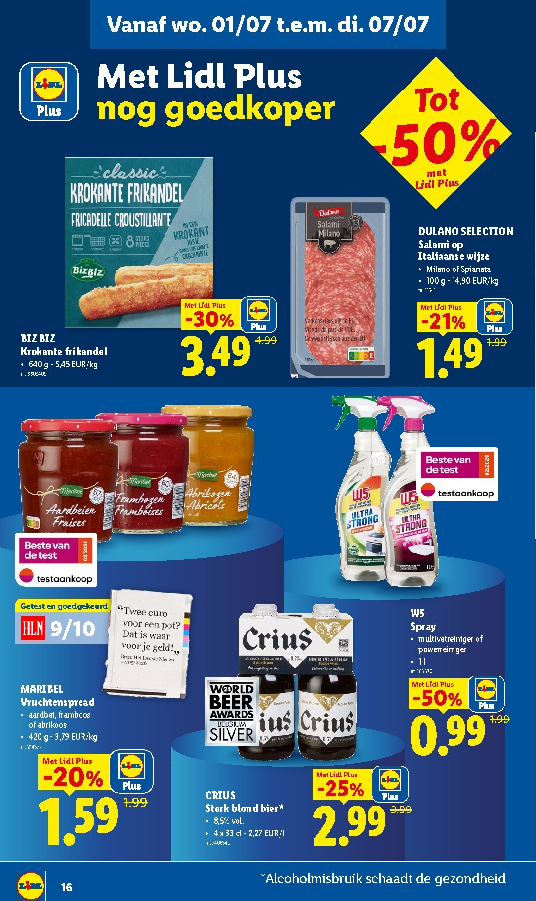 lidl - Lidl - FOLDER folder voor volgende week van maandag 29/06/2026 tot zaterdag 04/07/2026 - page: 16