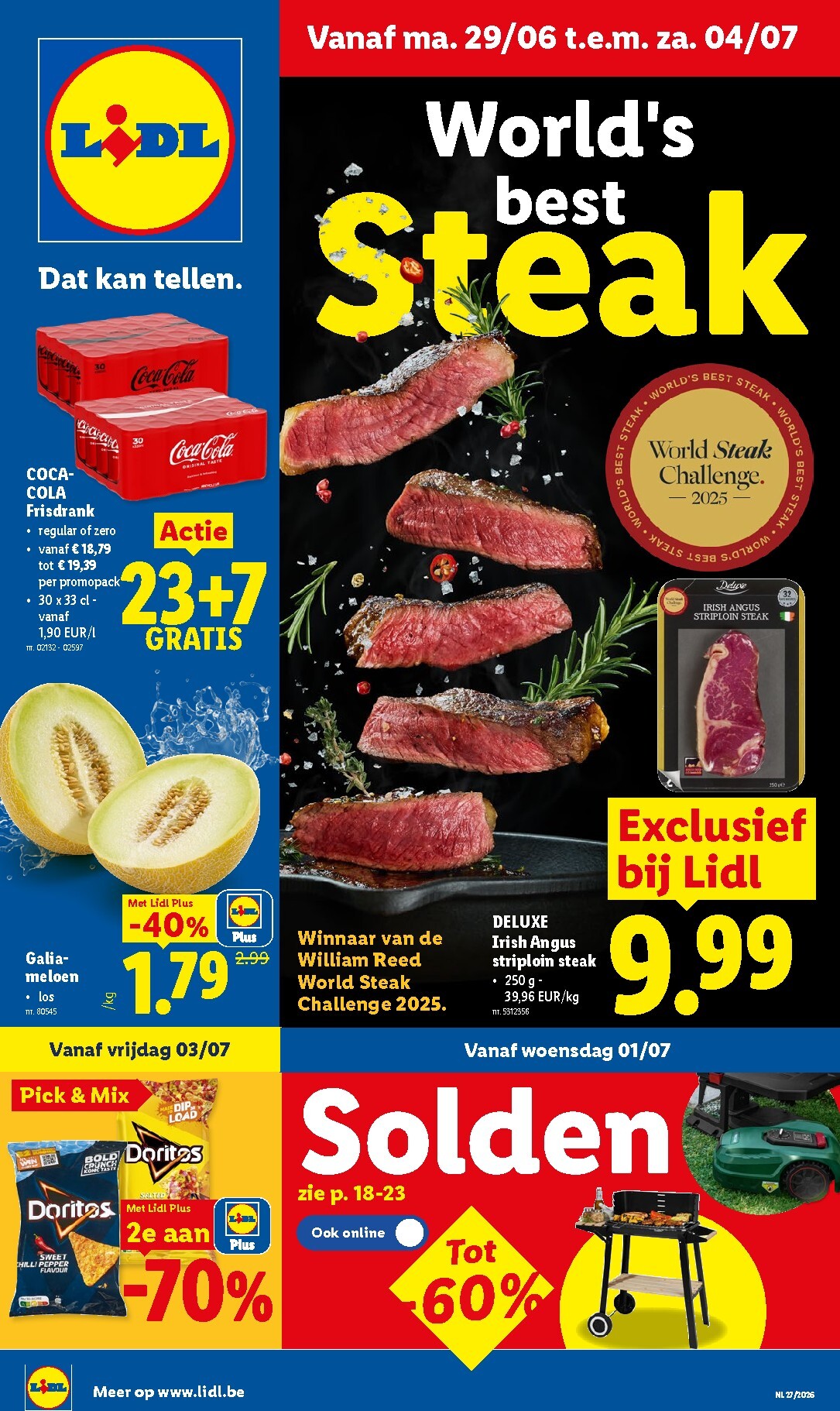 lidl - Lidl - FOLDER folder voor volgende week van maandag 29/06/2026 tot zaterdag 04/07/2026