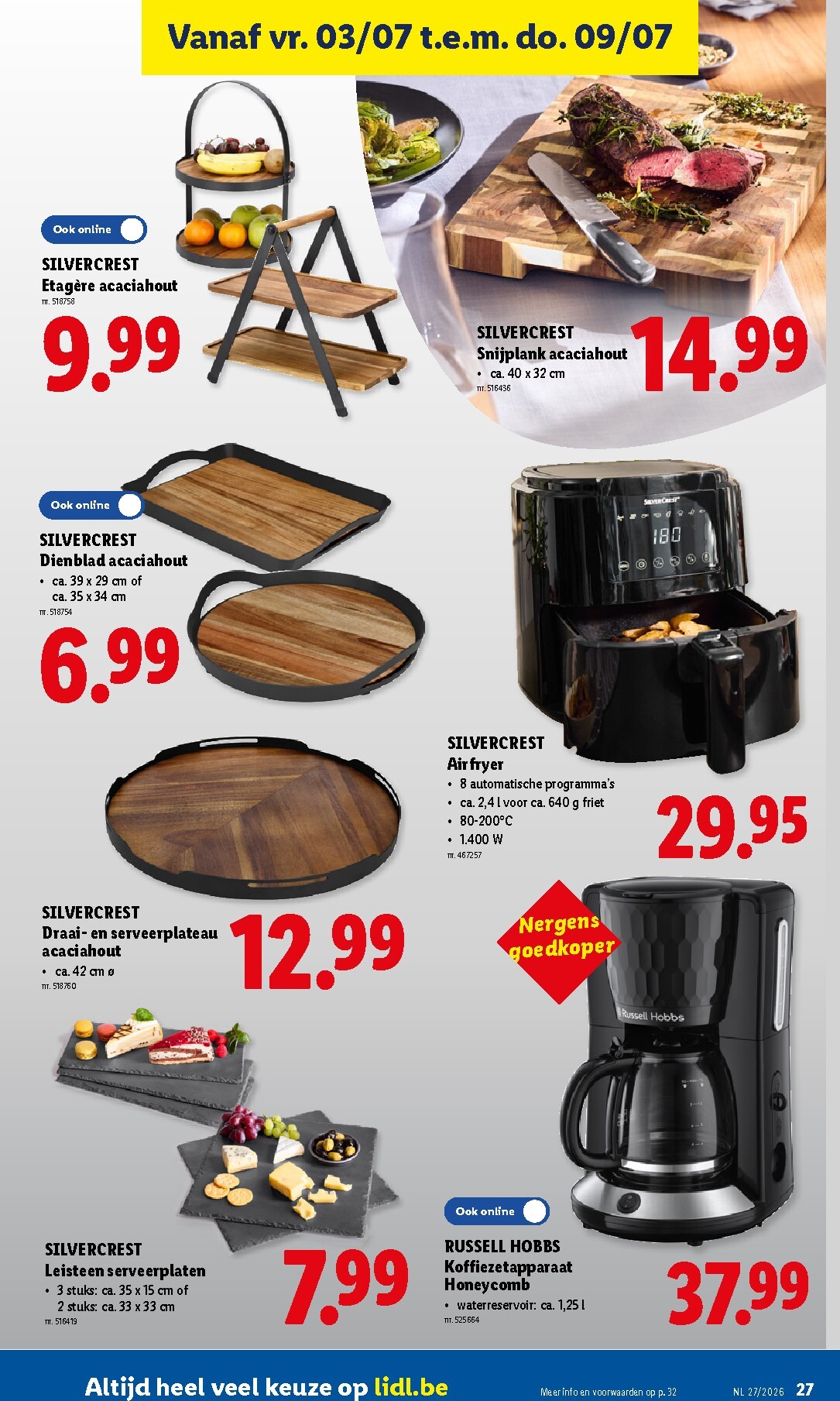 lidl - Lidl - FOLDER folder voor volgende week van maandag 29/06/2026 tot zaterdag 04/07/2026 - page: 27