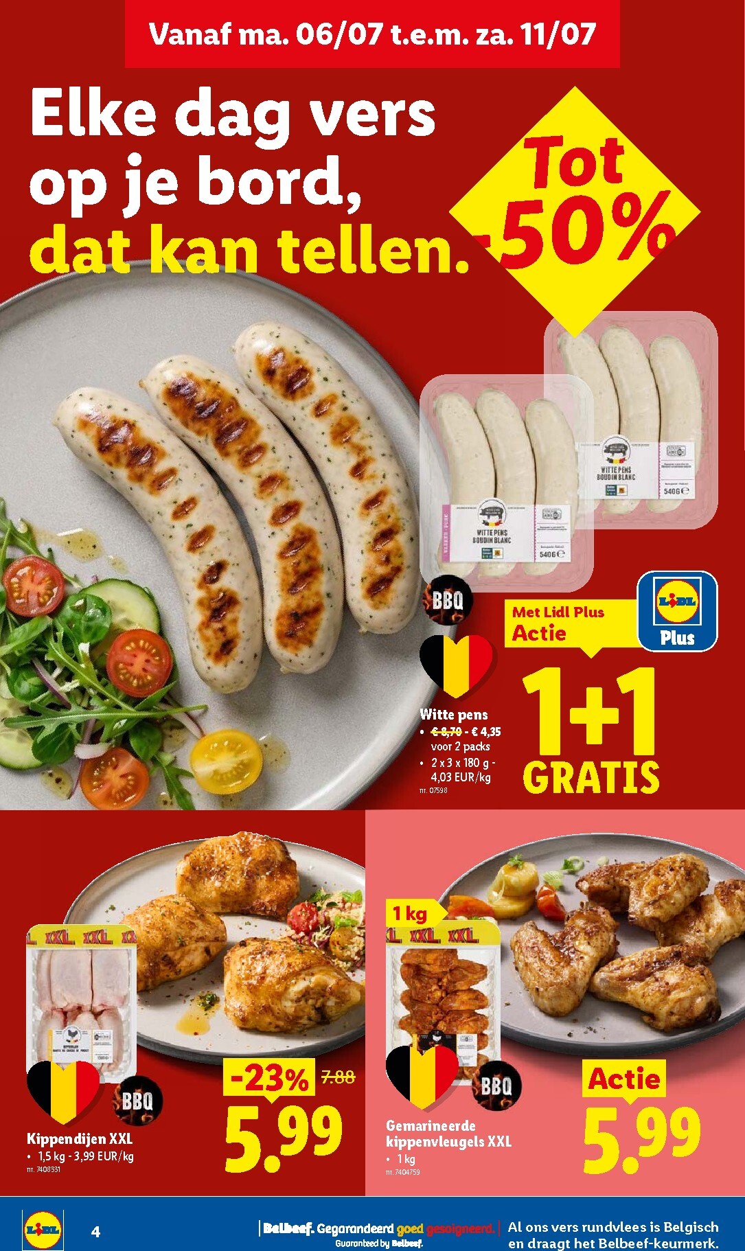 lidl - Lidl - FOLDER folder voor volgende week van maandag 06/07/2026 tot zaterdag 11/07/2026 - page: 4