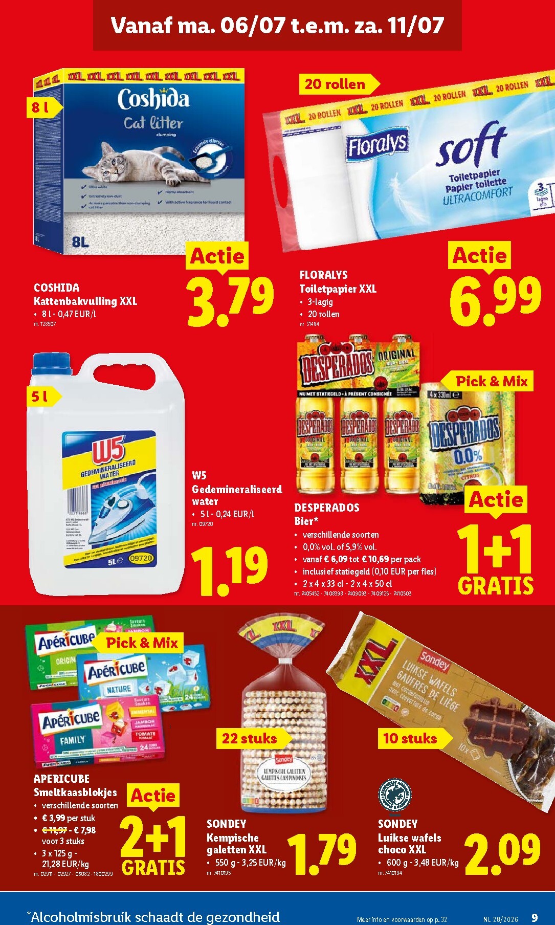 lidl - Lidl - FOLDER folder voor volgende week van maandag 06/07/2026 tot zaterdag 11/07/2026 - page: 9