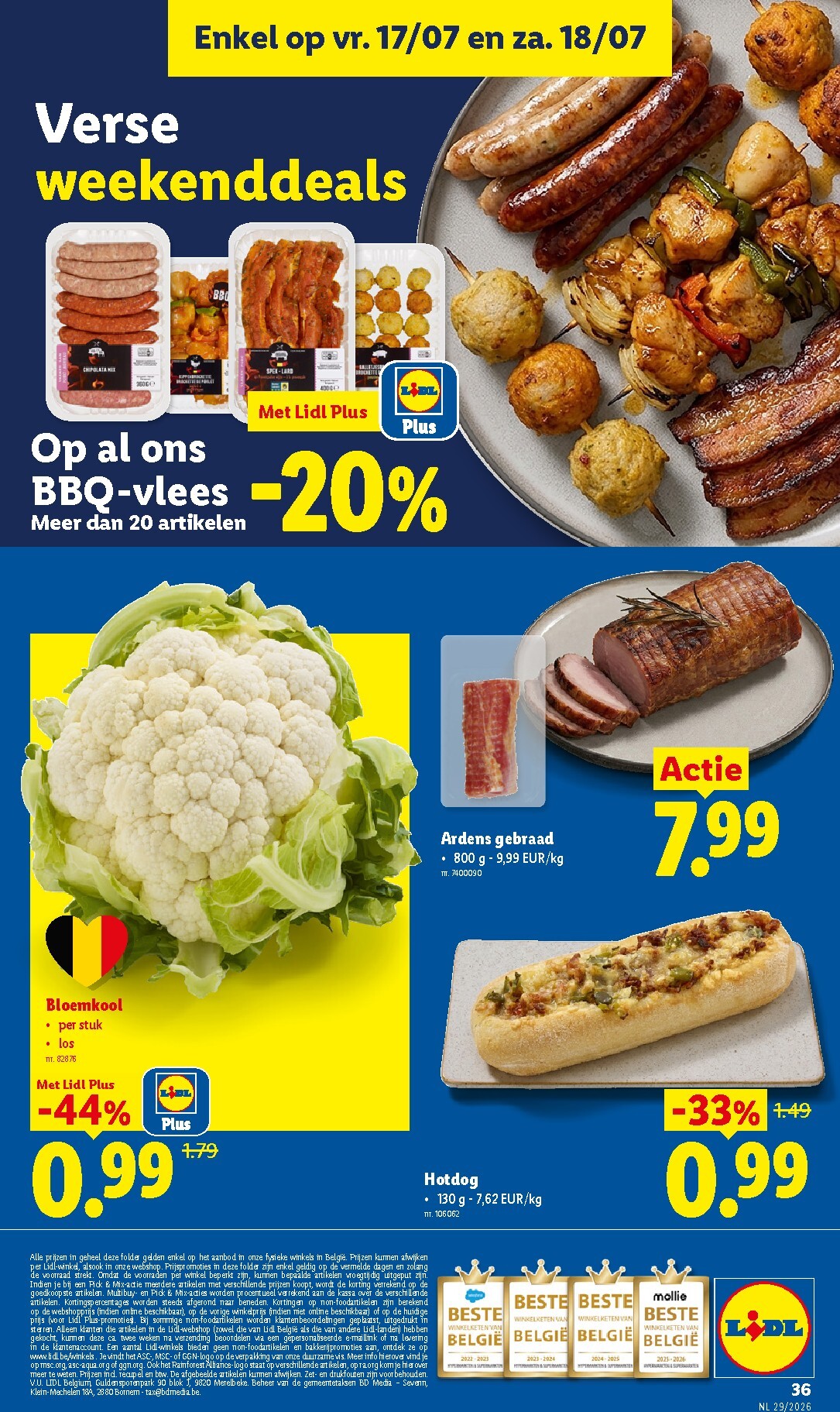 lidl - Lidl folder voor volgende week van maandag 13/07/2026 tot zaterdag 18/07/2026 - page: 36