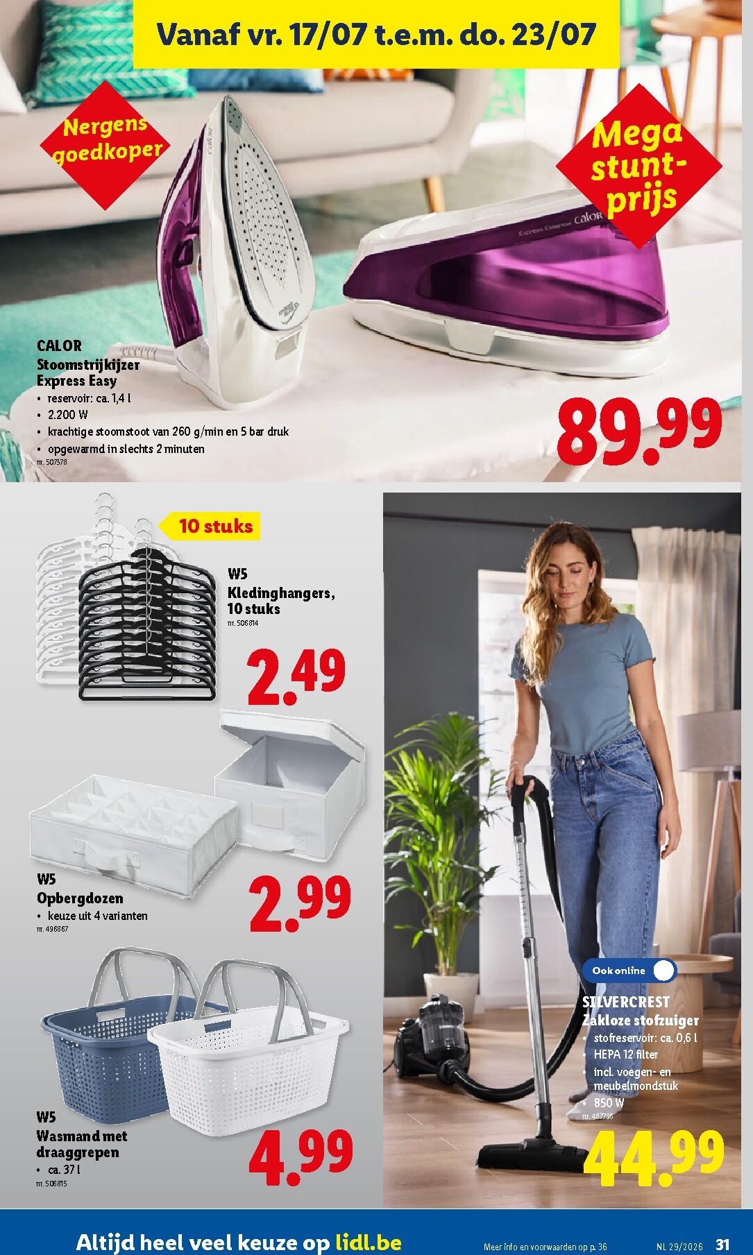 lidl - Lidl folder voor volgende week van maandag 13/07/2026 tot zaterdag 18/07/2026 - page: 31