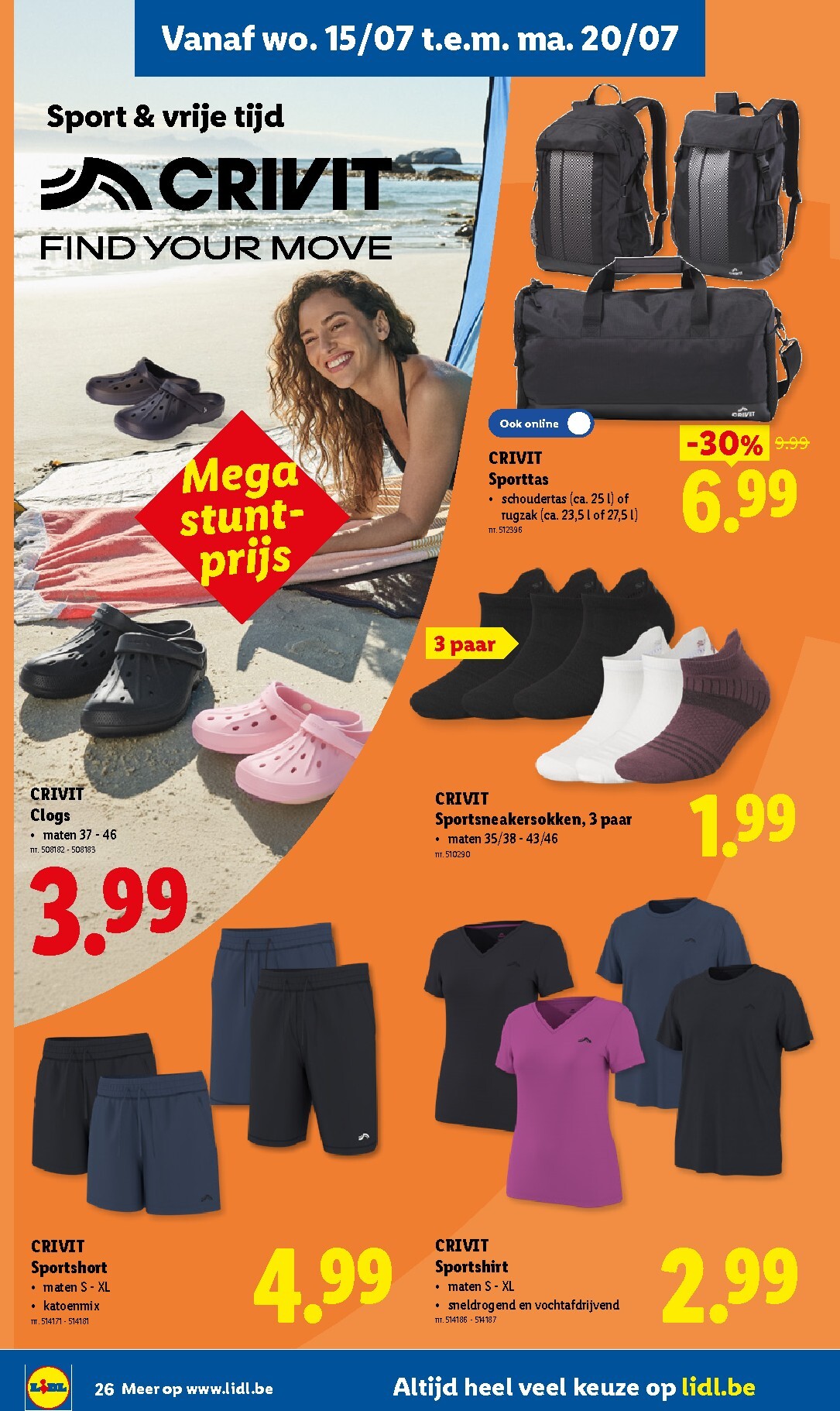 lidl - Lidl folder voor volgende week van maandag 13/07/2026 tot zaterdag 18/07/2026 - page: 26