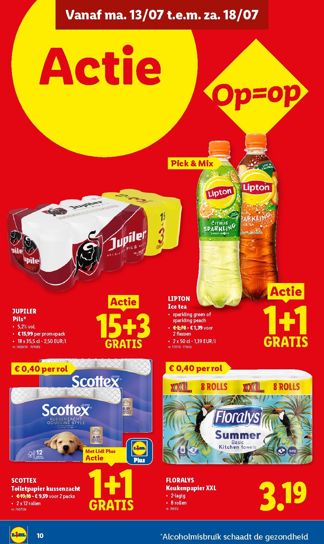 lidl - Lidl folder voor volgende week van maandag 13/07/2026 tot zaterdag 18/07/2026 - page: 10