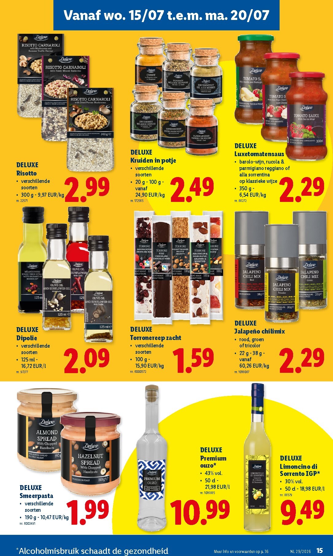 lidl - Lidl folder voor volgende week van maandag 13/07/2026 tot zaterdag 18/07/2026 - page: 15