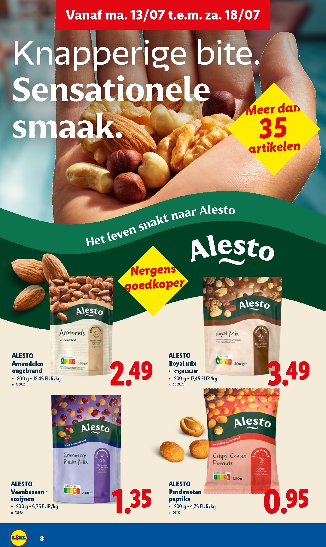 lidl - Lidl folder voor volgende week van maandag 13/07/2026 tot zaterdag 18/07/2026 - page: 8