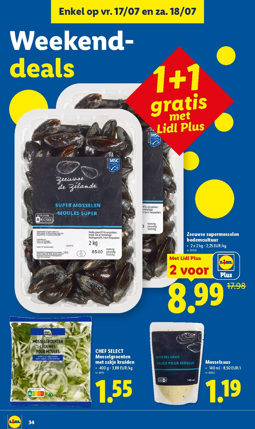 lidl - Lidl folder voor volgende week van maandag 13/07/2026 tot zaterdag 18/07/2026 - page: 34