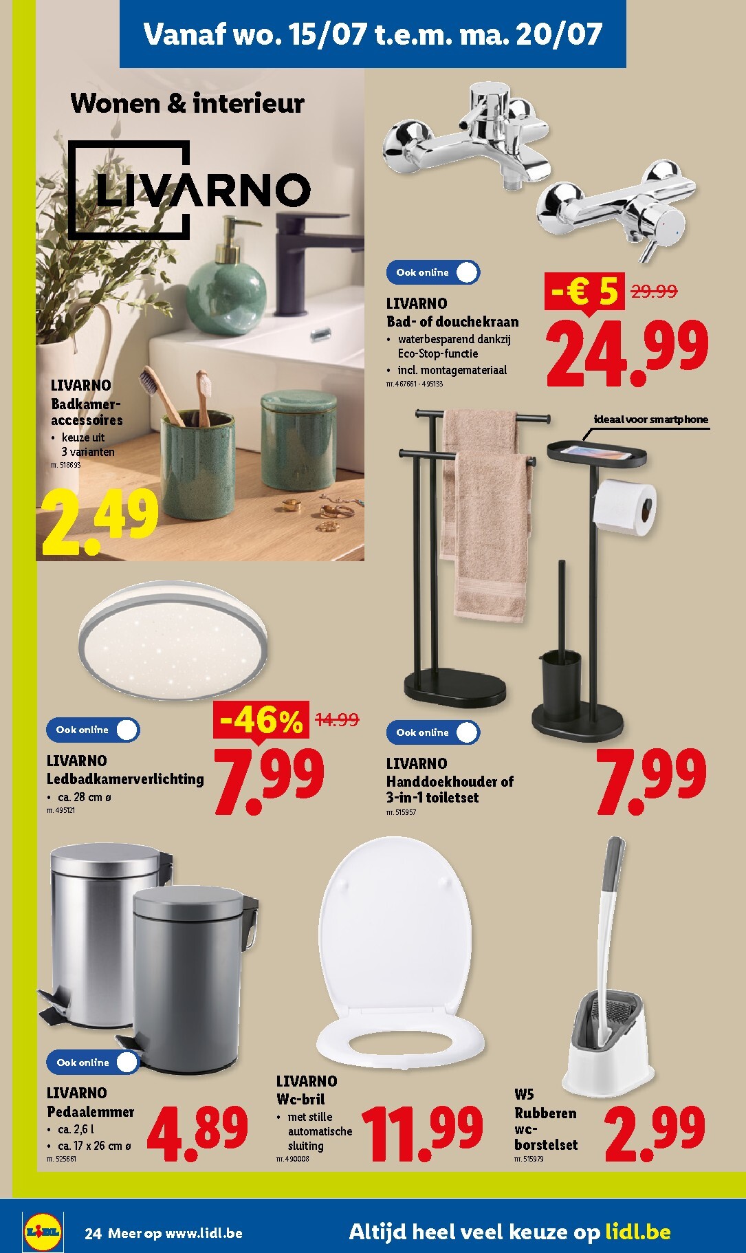 lidl - Lidl folder voor volgende week van maandag 13/07/2026 tot zaterdag 18/07/2026 - page: 24