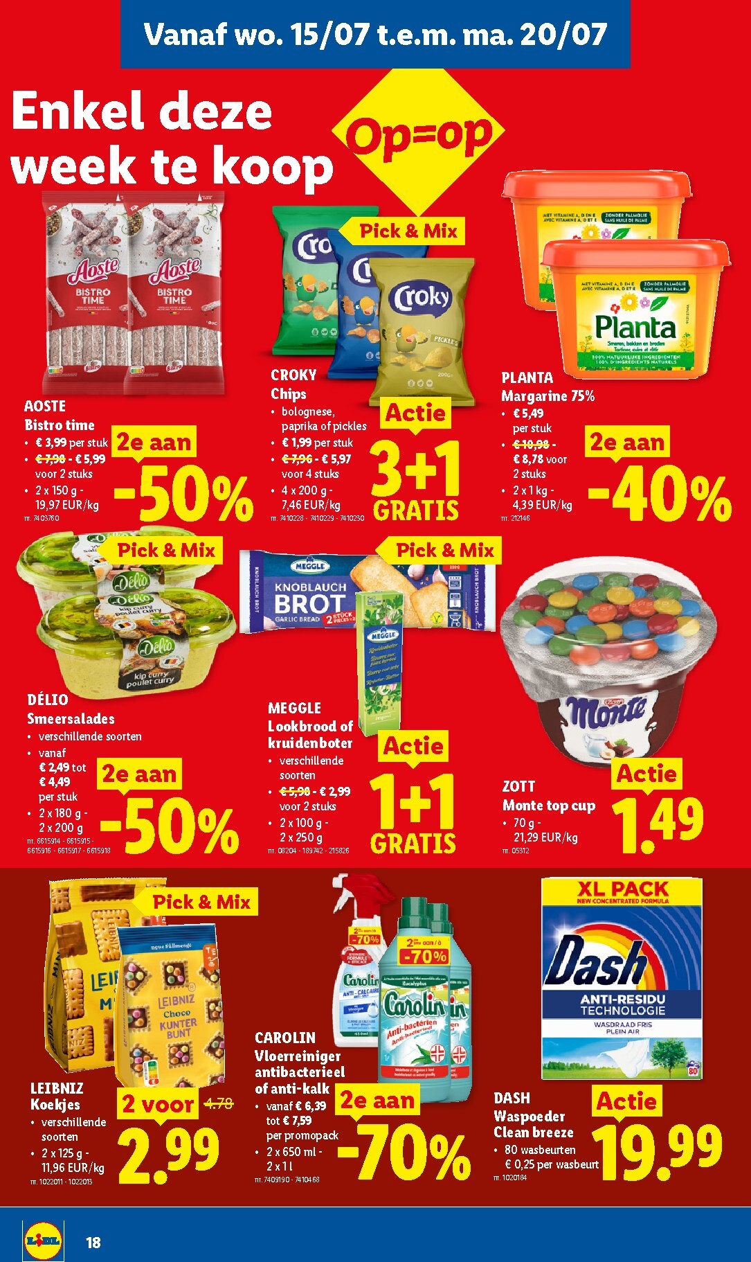 lidl - Lidl folder voor volgende week van maandag 13/07/2026 tot zaterdag 18/07/2026 - page: 18