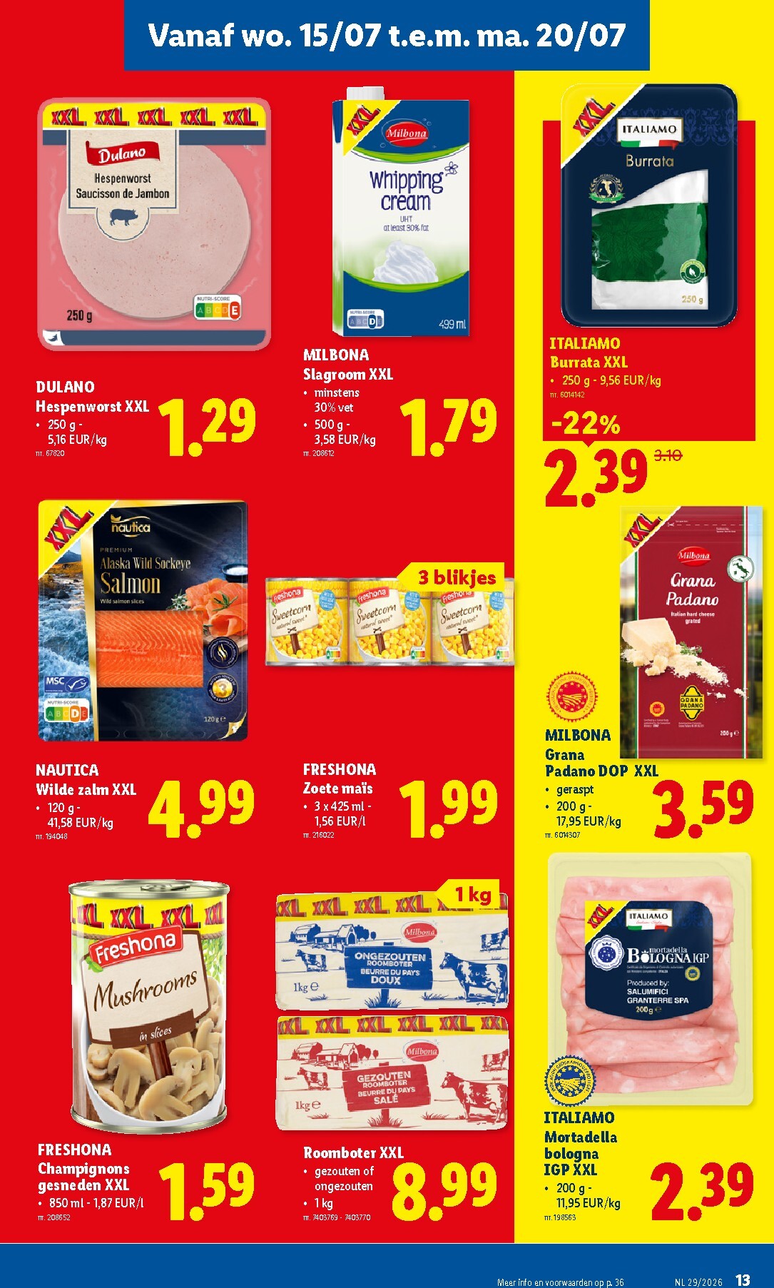 lidl - Lidl folder voor volgende week van maandag 13/07/2026 tot zaterdag 18/07/2026 - page: 13