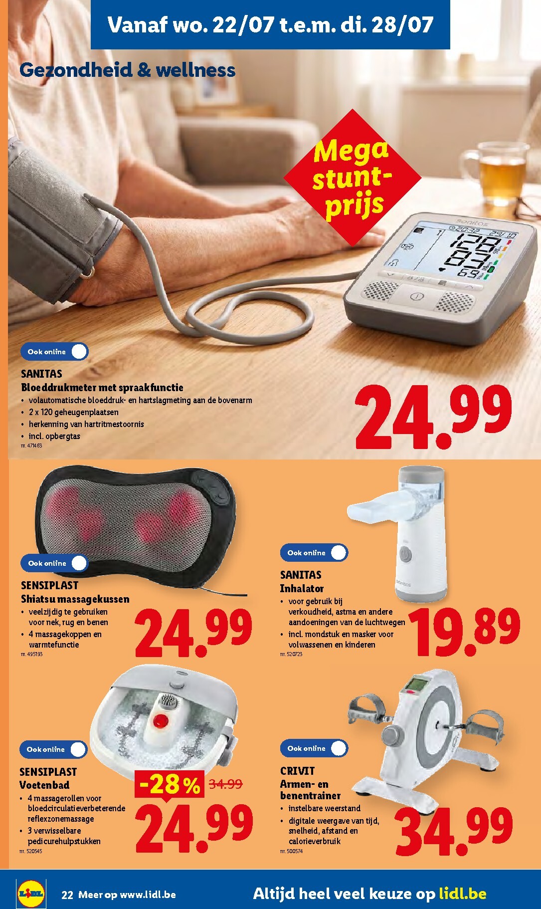 lidl - Lidl - FOLDER folder voor volgende week van maandag 20/07/2026 tot zaterdag 25/07/2026 - page: 22