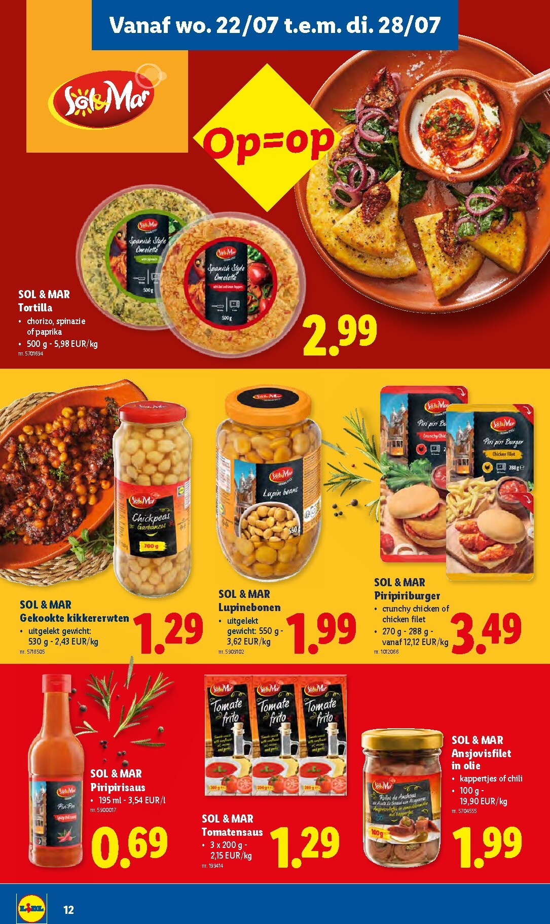 lidl - Lidl - FOLDER folder voor volgende week van maandag 20/07/2026 tot zaterdag 25/07/2026 - page: 12