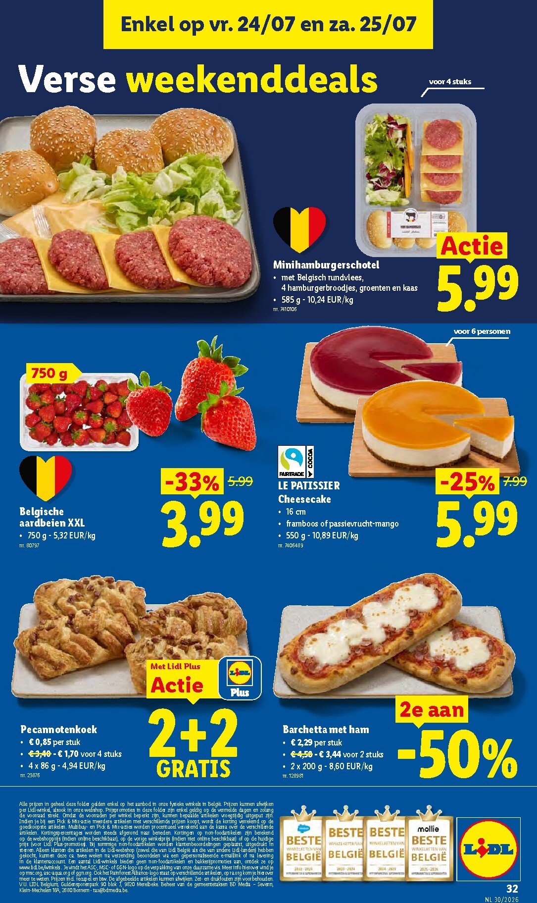 lidl - Lidl - FOLDER folder voor volgende week van maandag 20/07/2026 tot zaterdag 25/07/2026 - page: 32