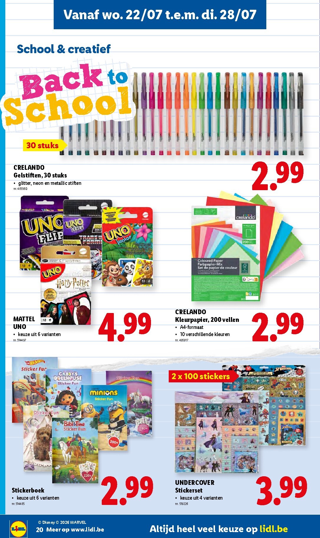 lidl - Lidl - FOLDER folder voor volgende week van maandag 20/07/2026 tot zaterdag 25/07/2026 - page: 20