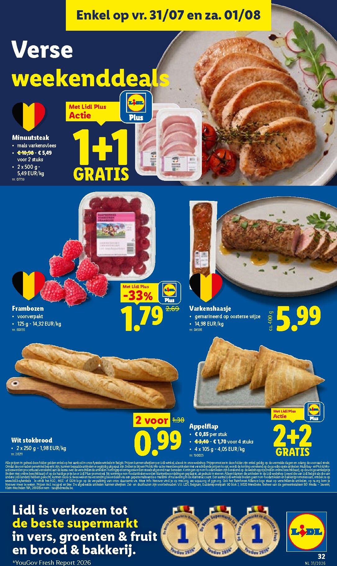 lidl - Lidl folder voor volgende week van maandag 27/07/2026 tot zaterdag 01/08/2026 - page: 32