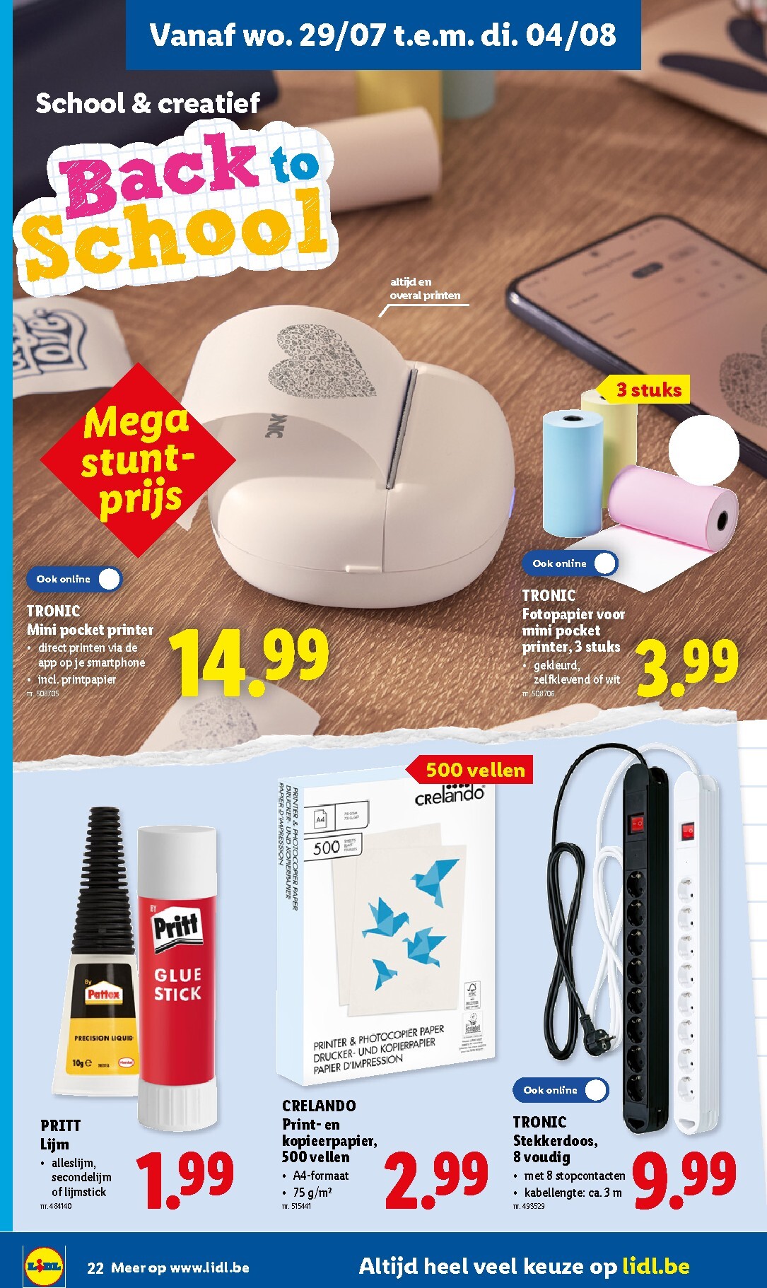 lidl - Lidl folder voor volgende week van maandag 27/07/2026 tot zaterdag 01/08/2026 - page: 22