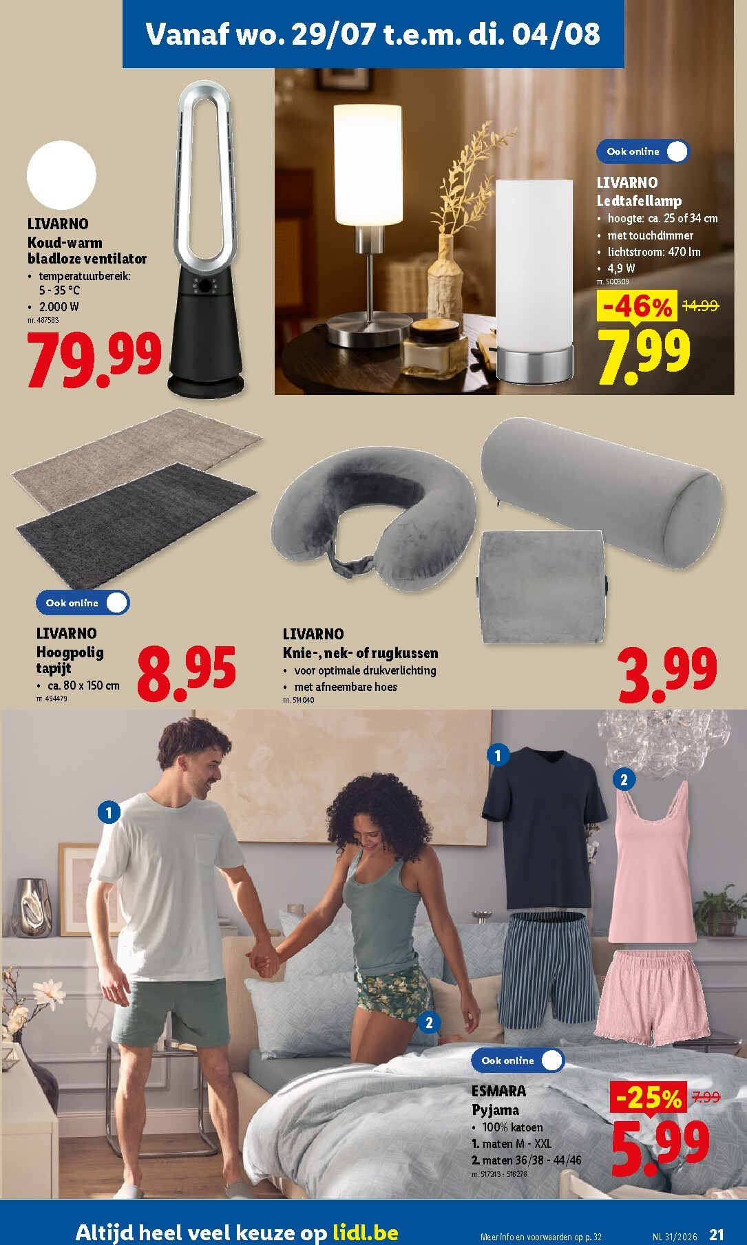 lidl - Lidl folder voor volgende week van maandag 27/07/2026 tot zaterdag 01/08/2026 - page: 21