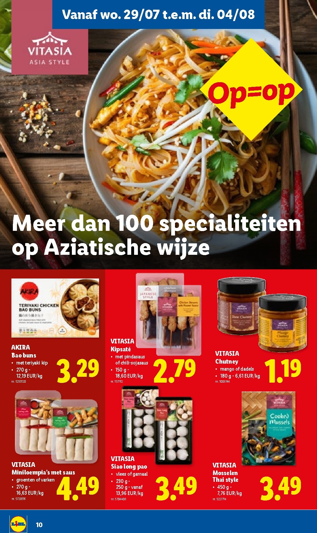 lidl - Lidl folder voor volgende week van maandag 27/07/2026 tot zaterdag 01/08/2026 - page: 10