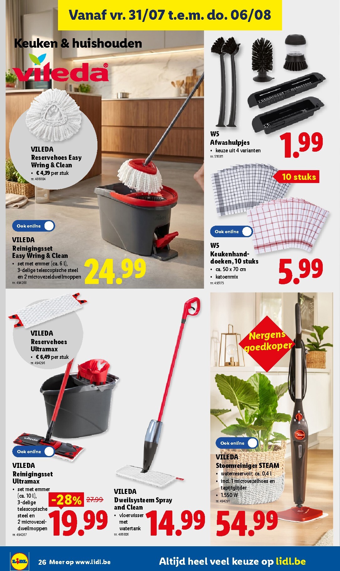 lidl - Lidl folder voor volgende week van maandag 27/07/2026 tot zaterdag 01/08/2026 - page: 26