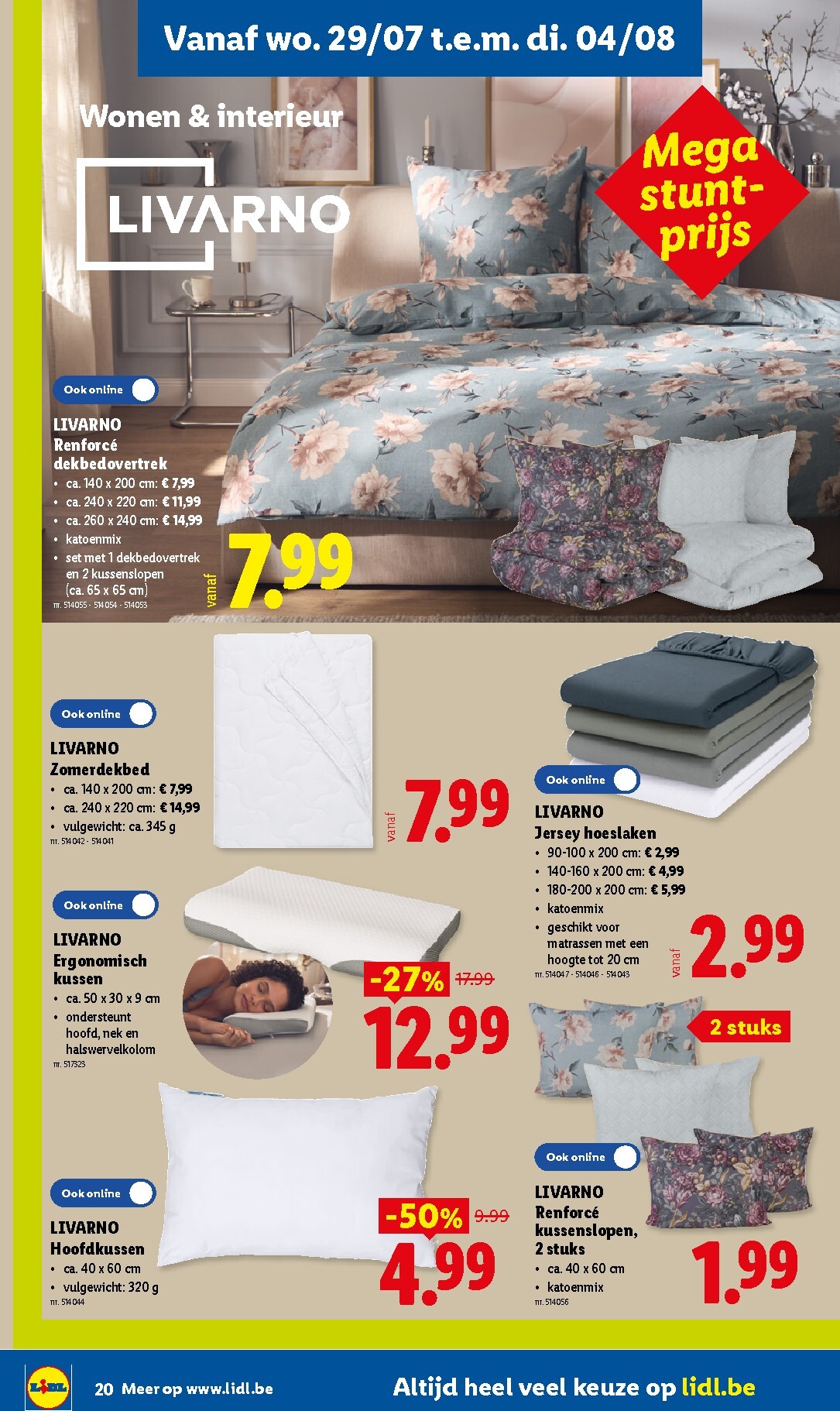 lidl - Lidl folder voor volgende week van maandag 27/07/2026 tot zaterdag 01/08/2026 - page: 20