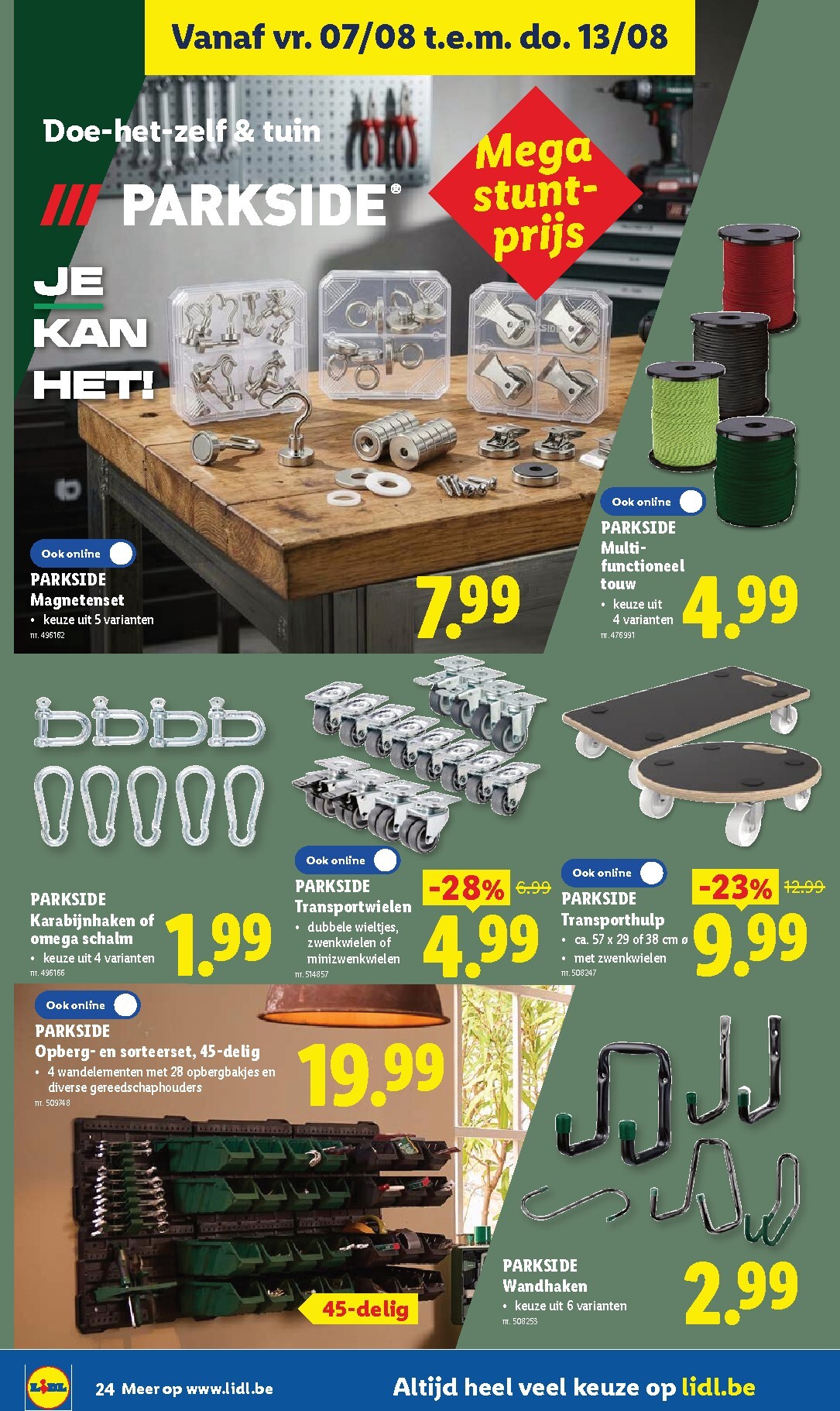 lidl - Lidl folder voor volgende week van maandag 03/08/2026 tot zaterdag 08/08/2026 - page: 24