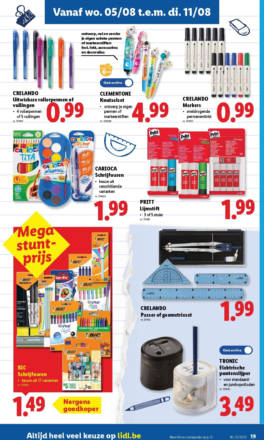 lidl - Lidl folder voor volgende week van maandag 03/08/2026 tot zaterdag 08/08/2026 - page: 19