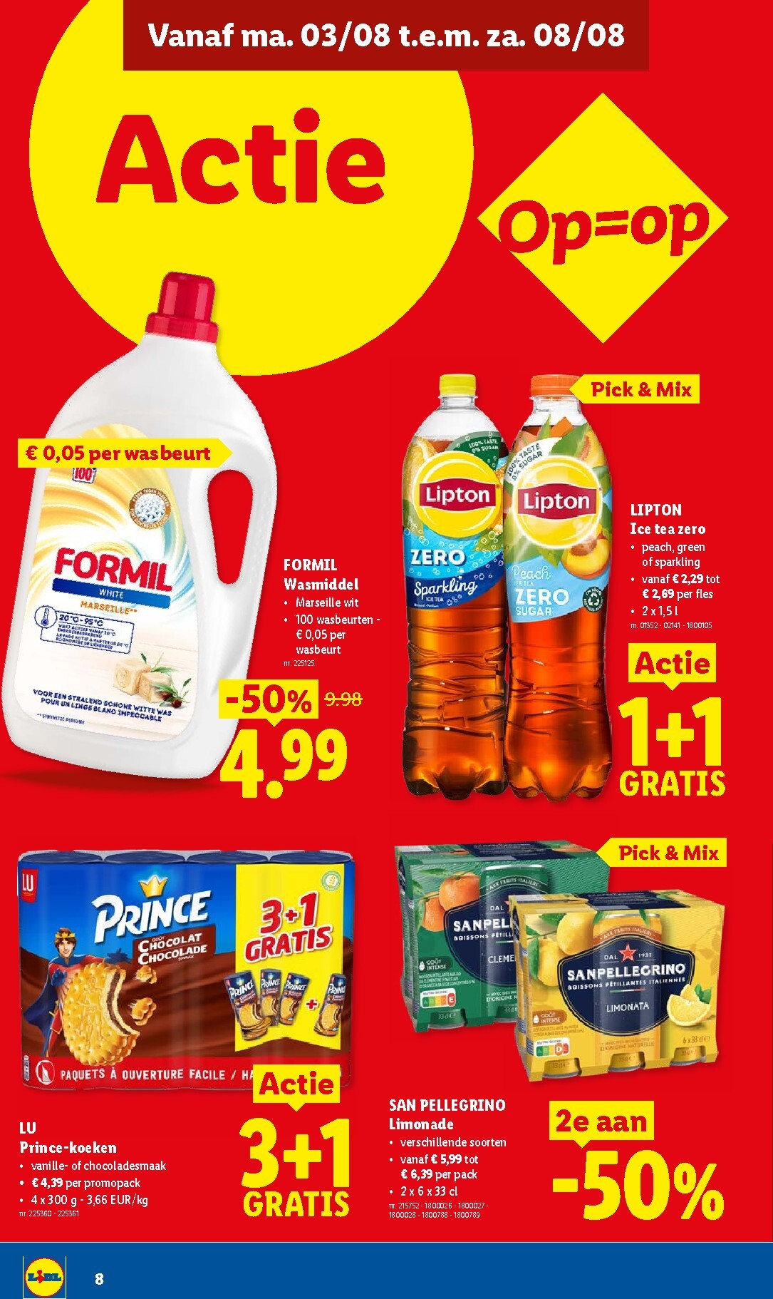 lidl - Lidl folder voor volgende week van maandag 03/08/2026 tot zaterdag 08/08/2026 - page: 8