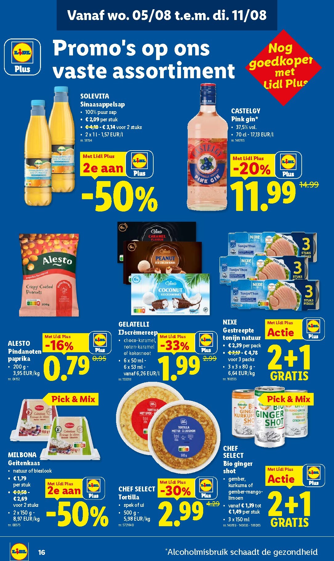 lidl - Lidl folder voor volgende week van maandag 03/08/2026 tot zaterdag 08/08/2026 - page: 16