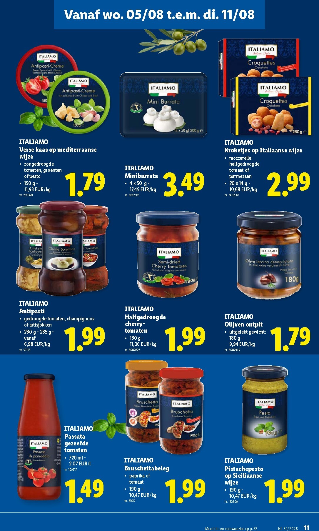 lidl - Lidl folder voor volgende week van maandag 03/08/2026 tot zaterdag 08/08/2026 - page: 11