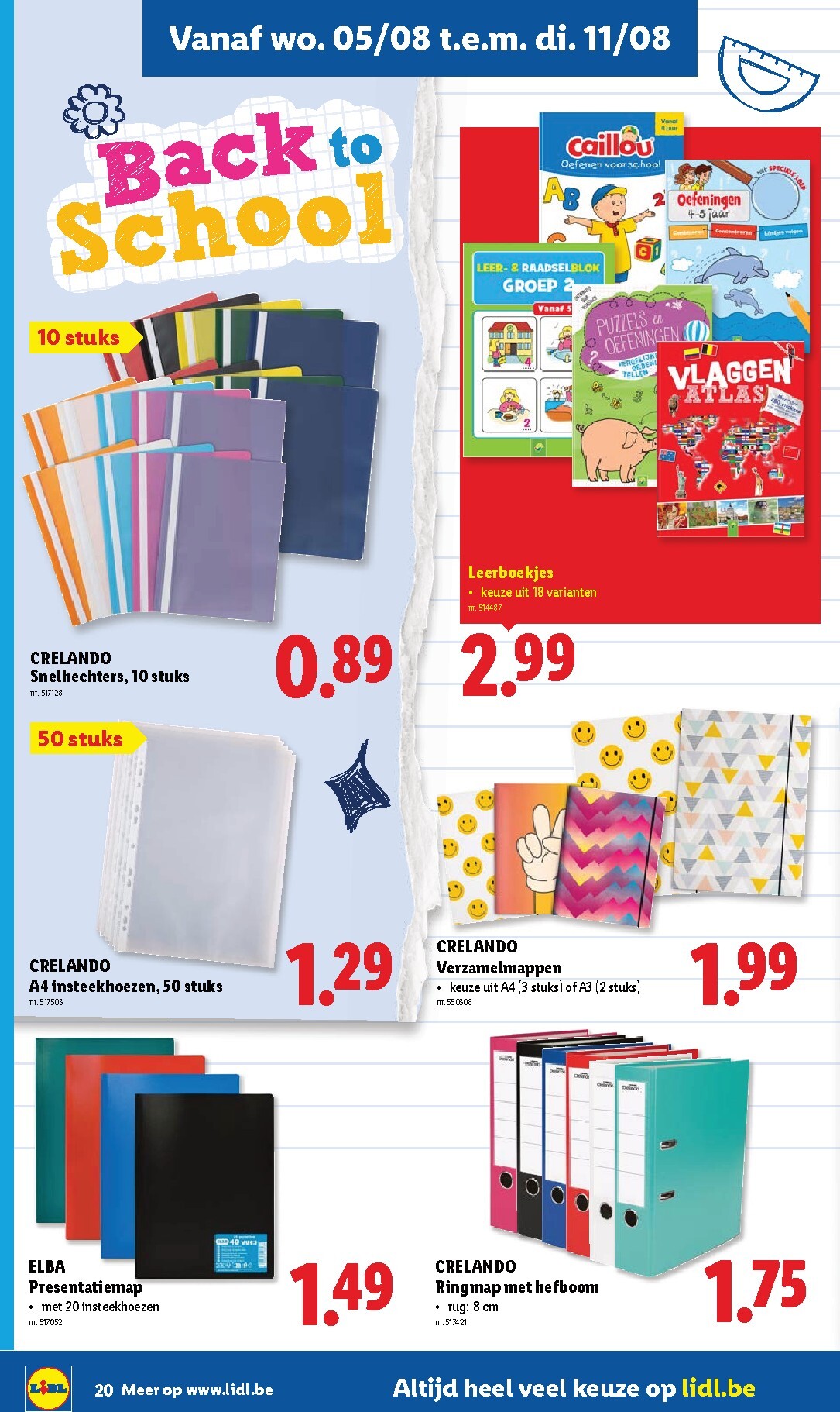 lidl - Lidl folder voor volgende week van maandag 03/08/2026 tot zaterdag 08/08/2026 - page: 20