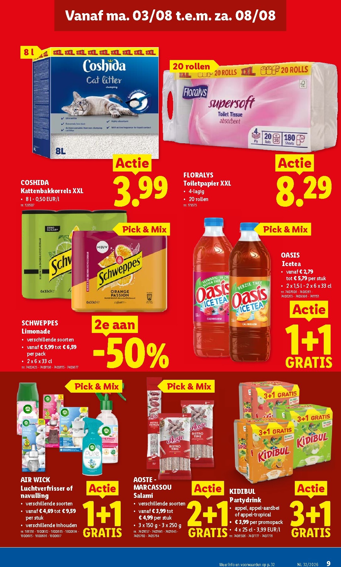 lidl - Lidl folder voor volgende week van maandag 03/08/2026 tot zaterdag 08/08/2026 - page: 9