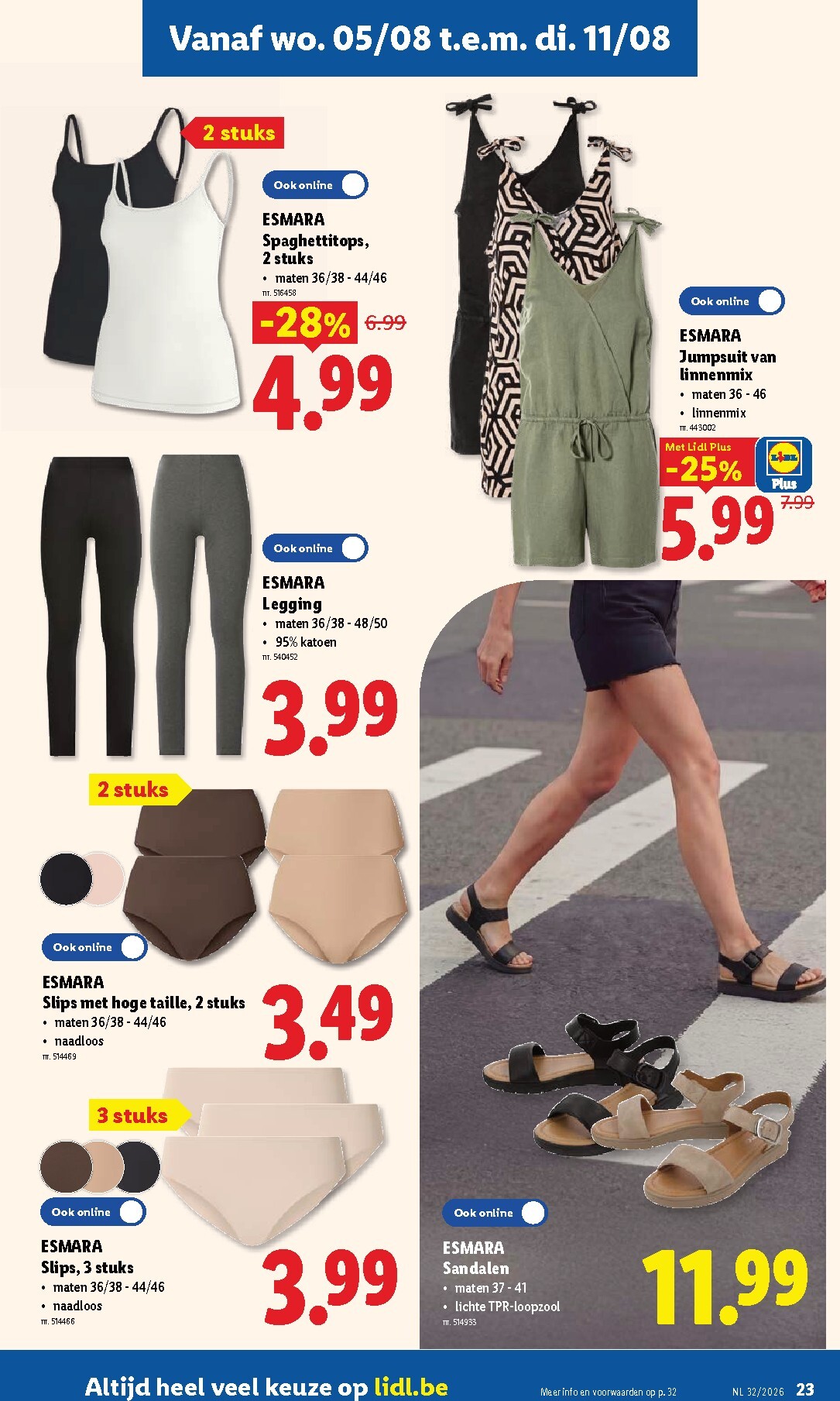 lidl - Lidl folder voor volgende week van maandag 03/08/2026 tot zaterdag 08/08/2026 - page: 23