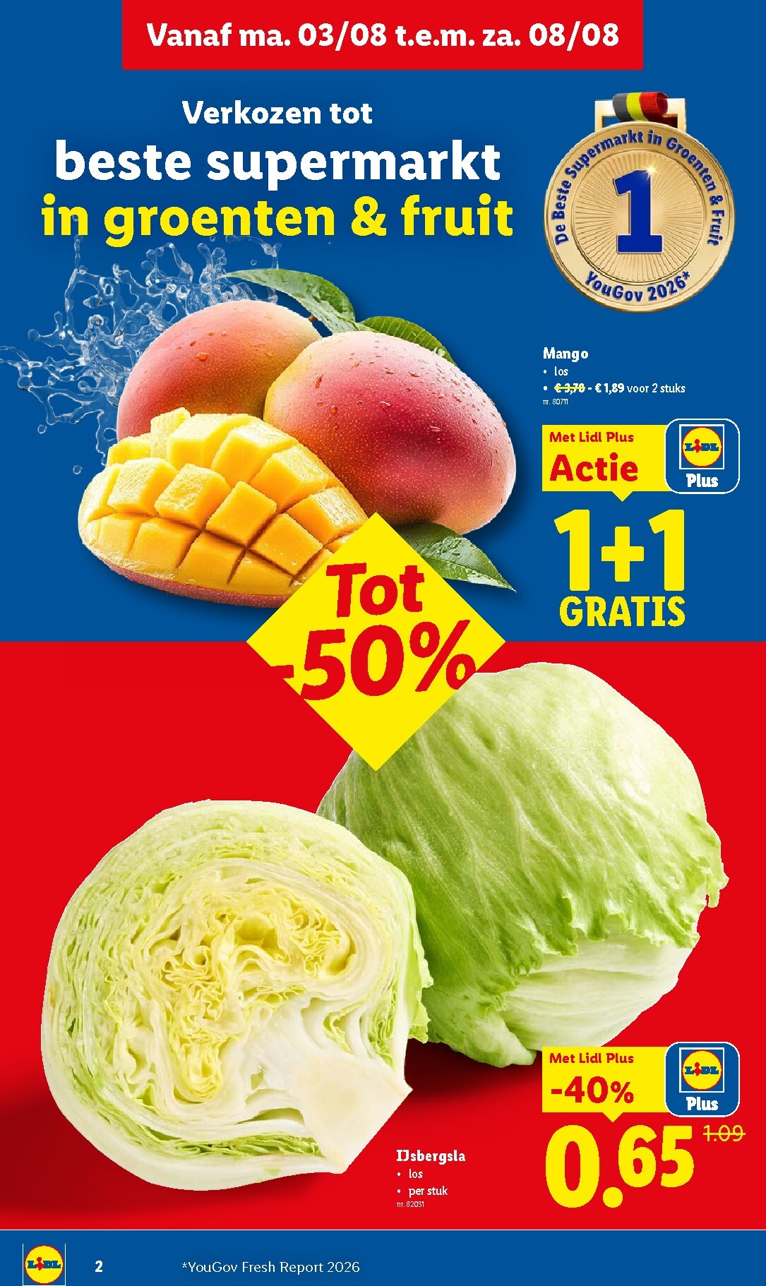 lidl - Lidl folder voor volgende week van maandag 03/08/2026 tot zaterdag 08/08/2026 - page: 2
